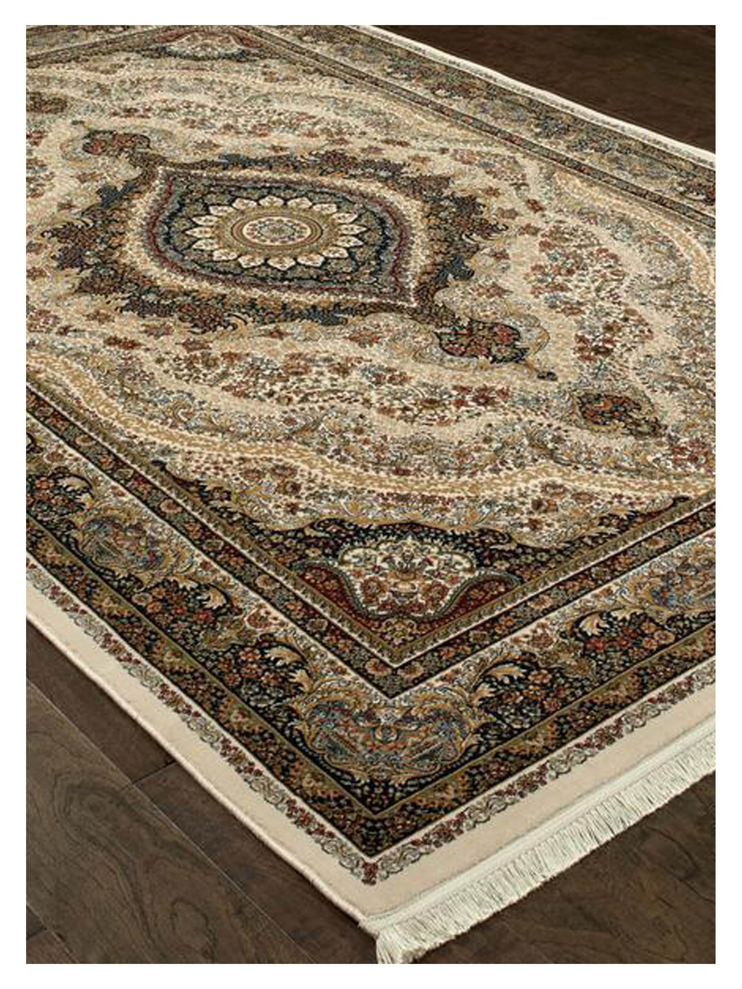 Oriental Weavers MASTERPIECE 111W2 Ivory Multi Traditional Machinemade Rug