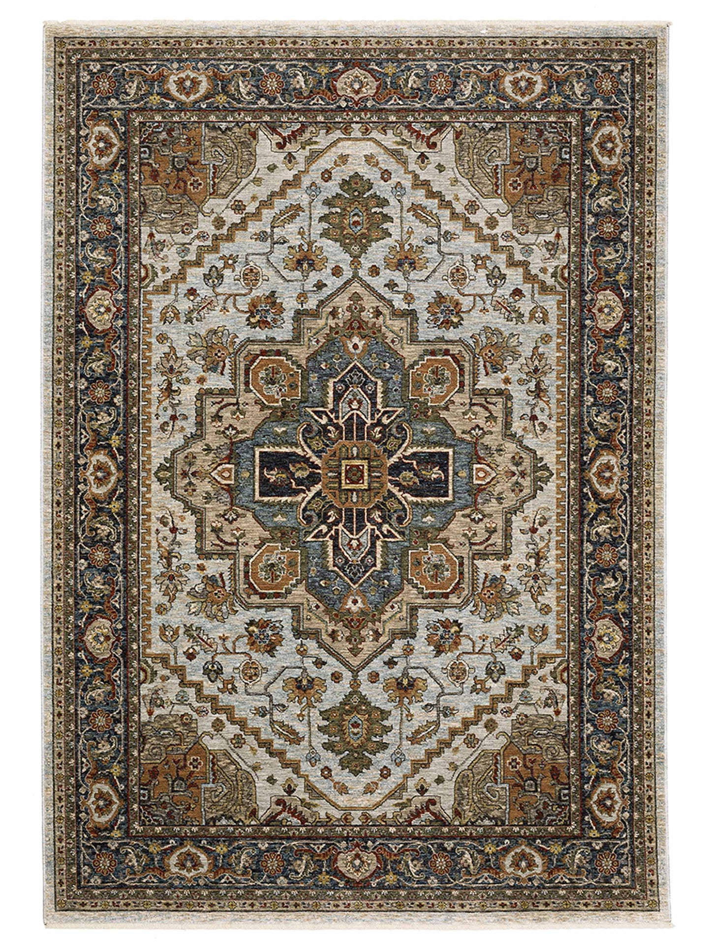 Oriental Weavers ABERDEEN 1144W Ivory Traditional Machinemade Rug