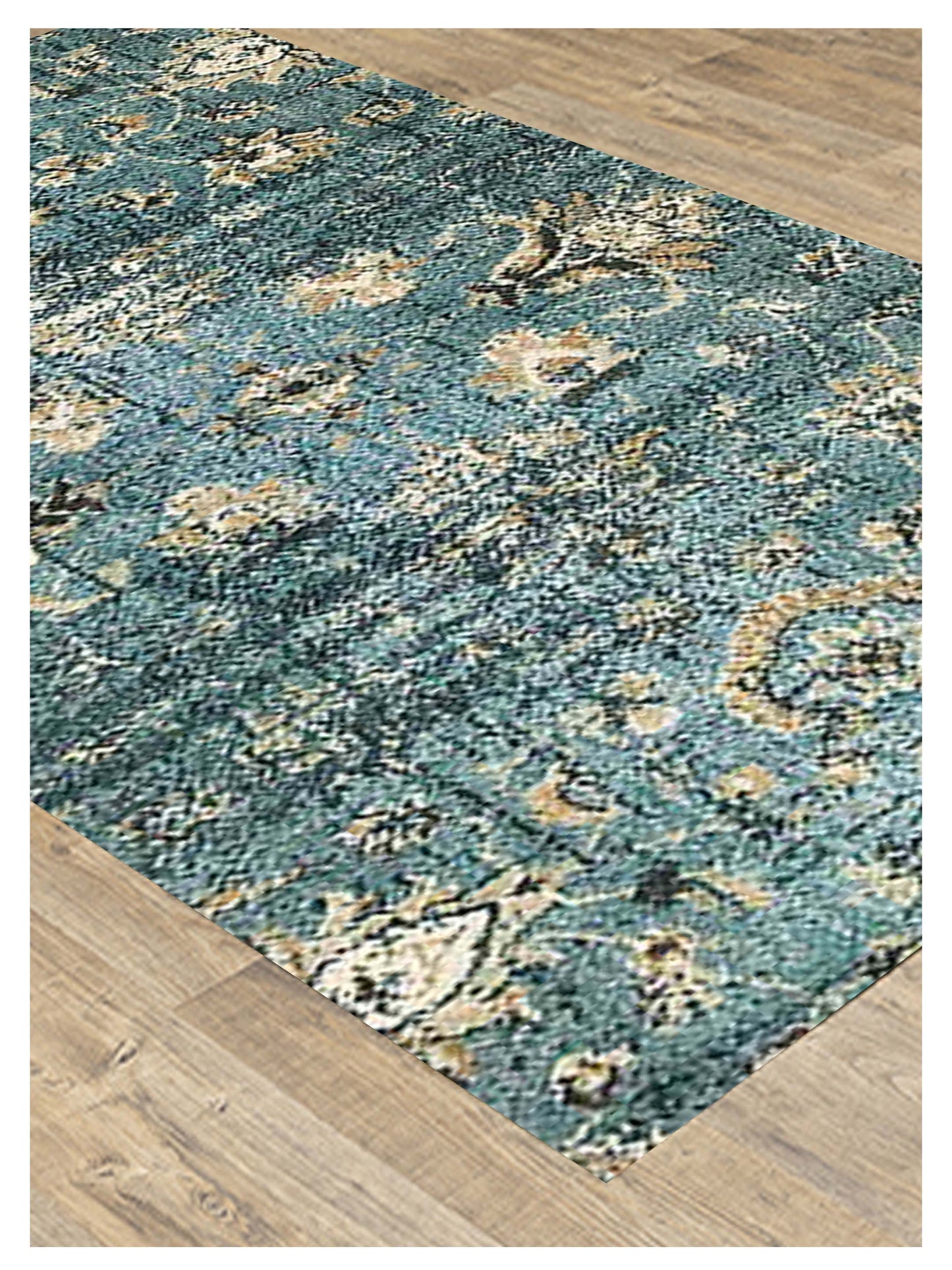 Oriental Weavers EMPIRE 114L4 Blue Ivory Traditional Machinemade Rug