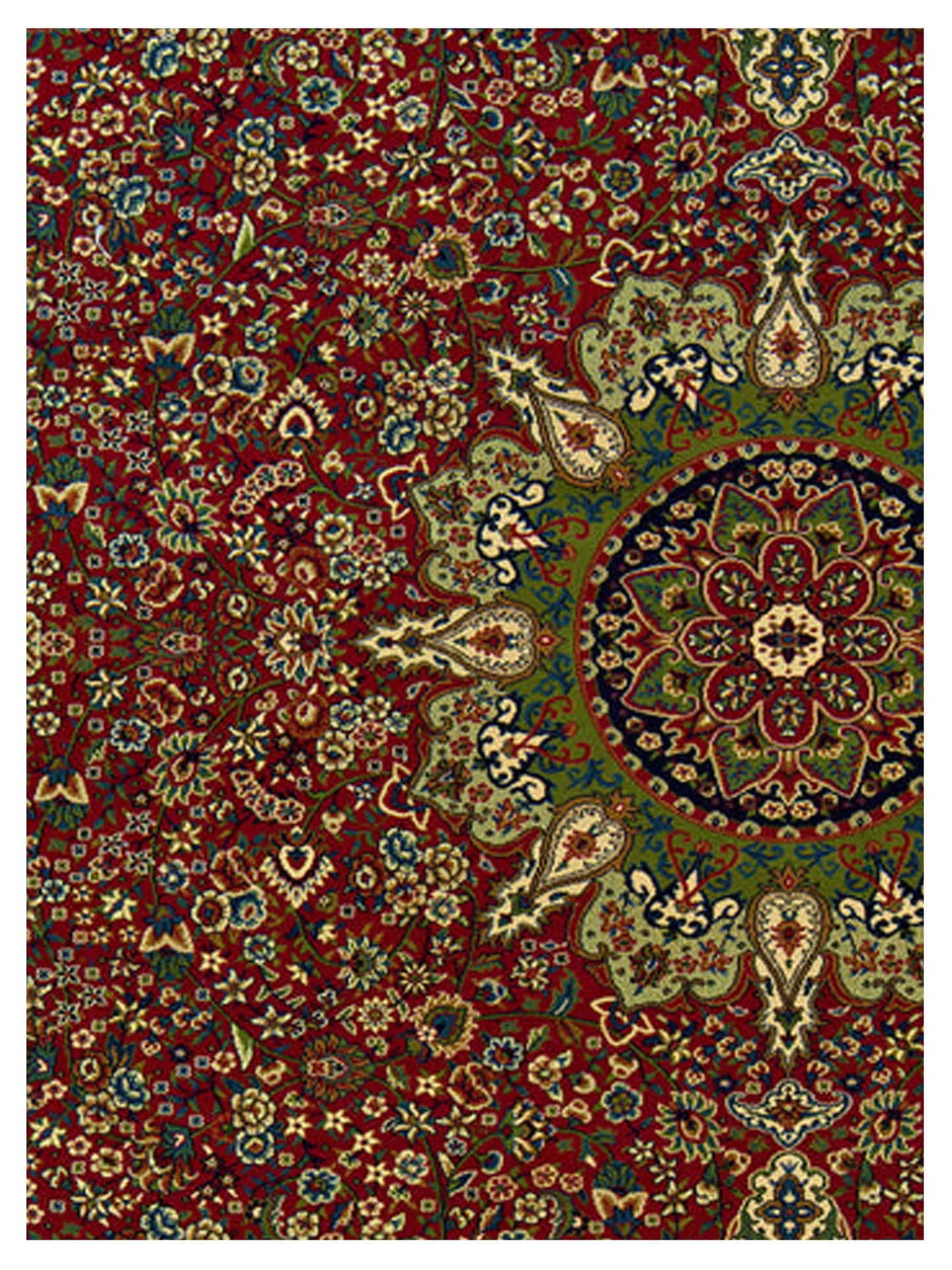 Oriental Weavers ARIANA 116R3 Red Blue Traditional Machinemade Rug