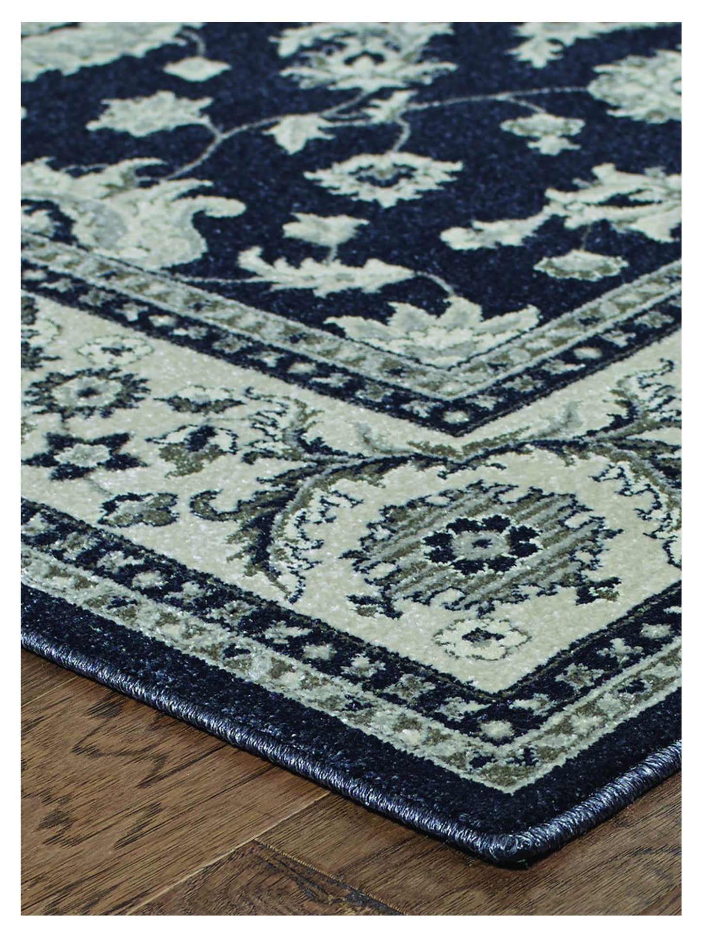 Oriental Weavers Richmond 117H3 Midnight Ivory Traditional Woven Rug