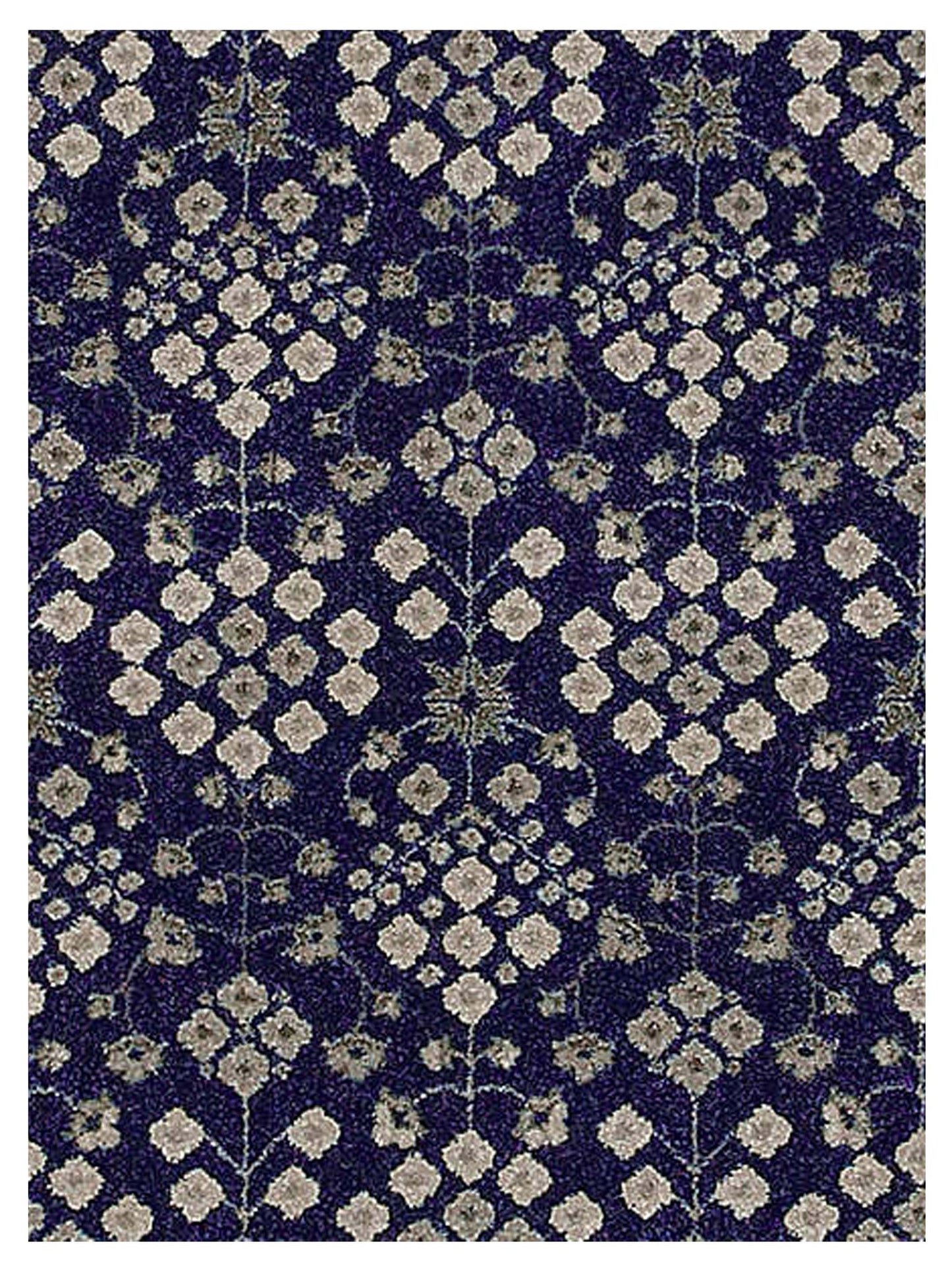 Oriental Weavers Richmond 119B3 Navy Grey Traditional Woven Rug