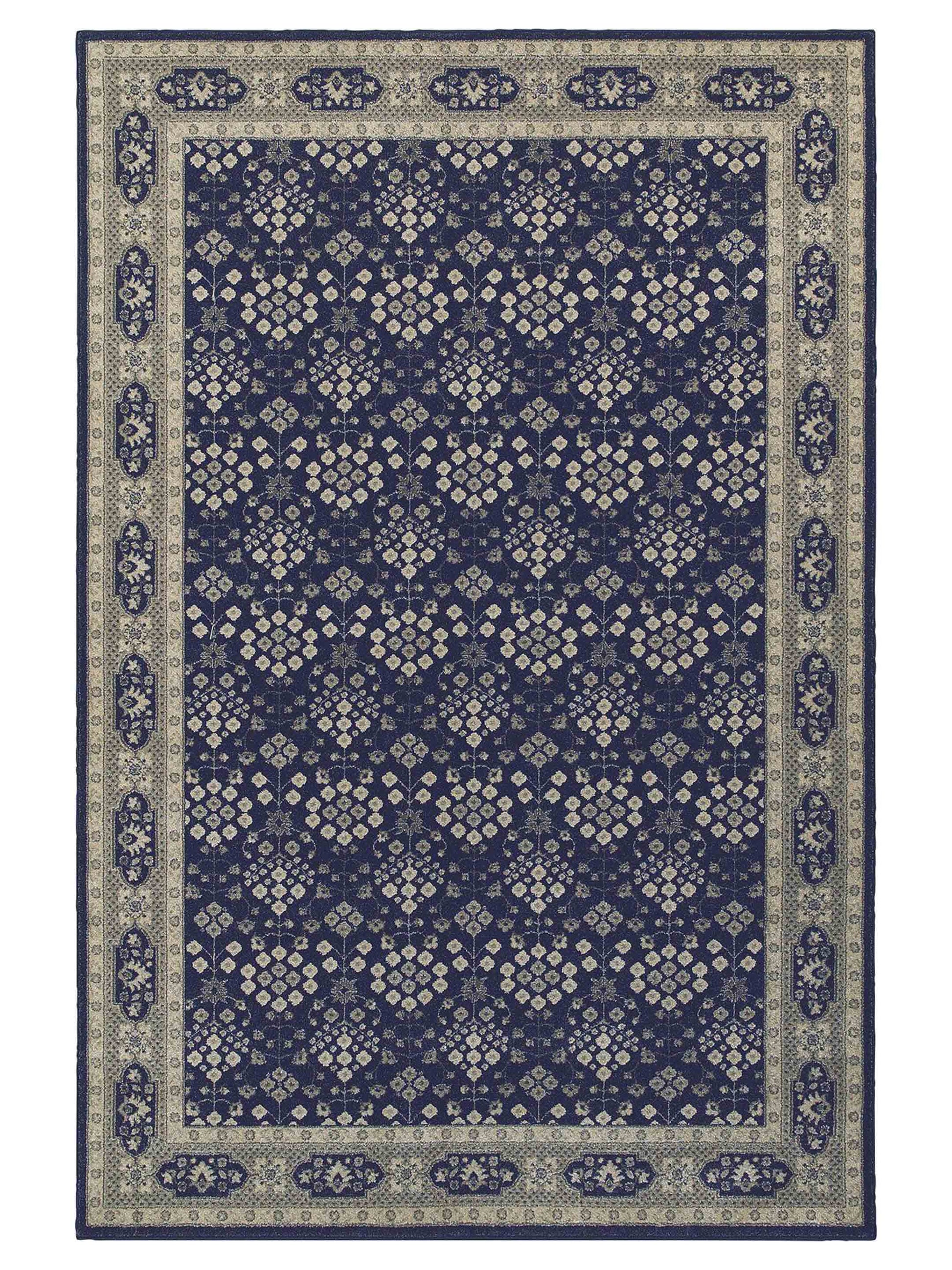 Oriental Weavers Richmond 119B3 Navy Traditional Woven Rug