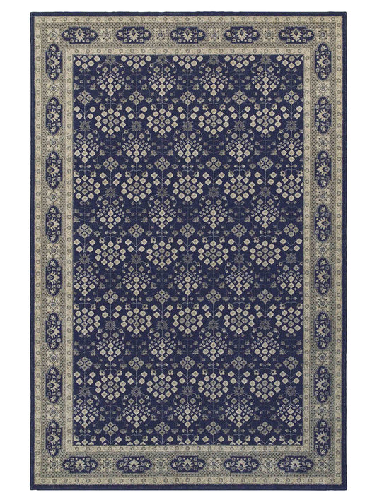 Oriental Weavers Richmond 119B3 Navy Traditional Woven Rug