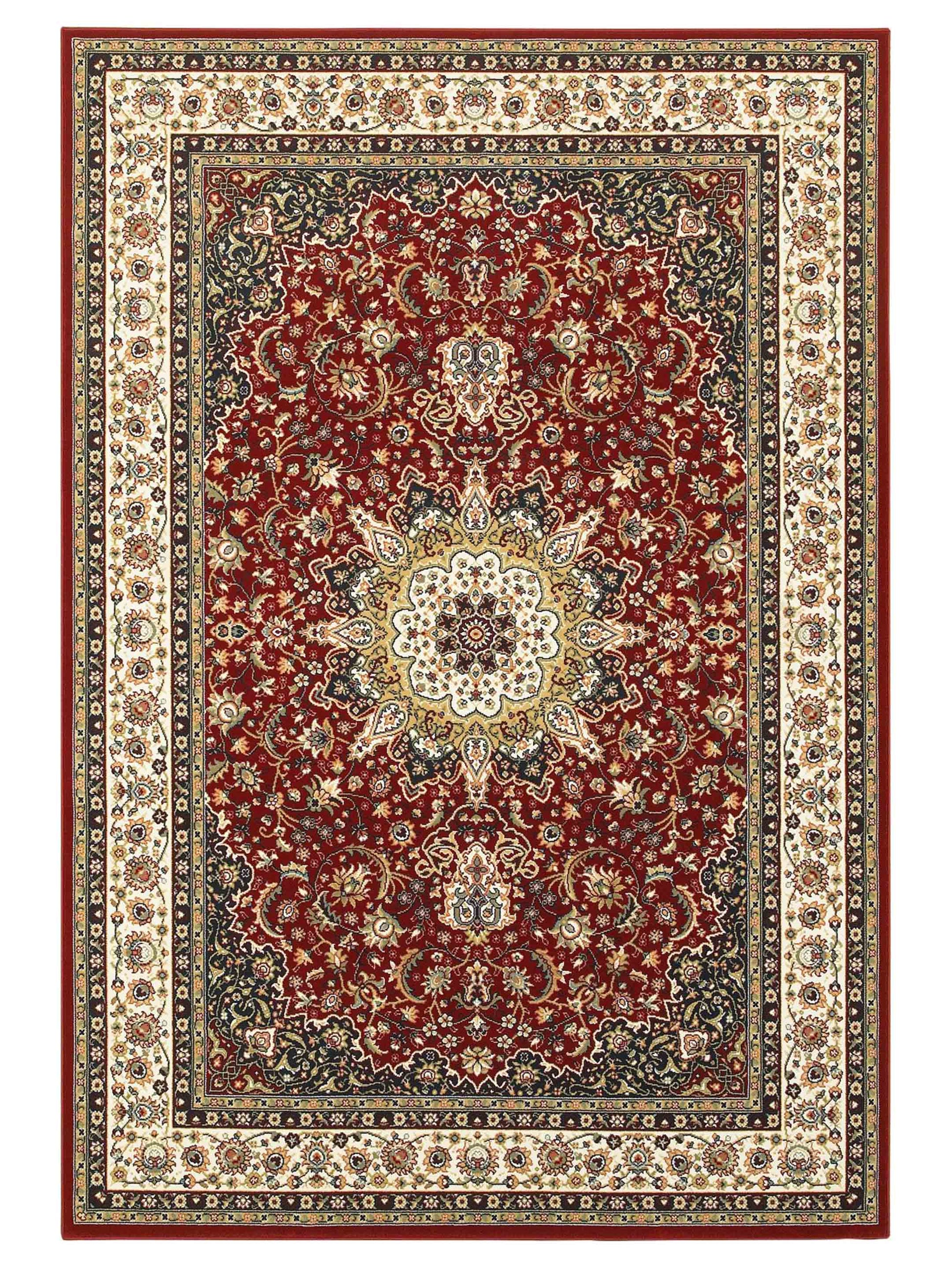 Oriental Weavers KASHAN 119N1 Red Traditional Machinemade Rug