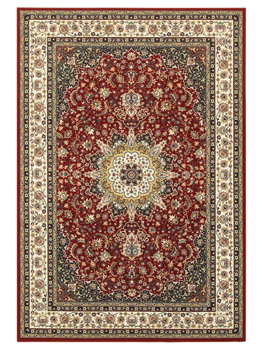 Oriental Weavers KASHAN 119N1 Red Traditional Machinemade Rug