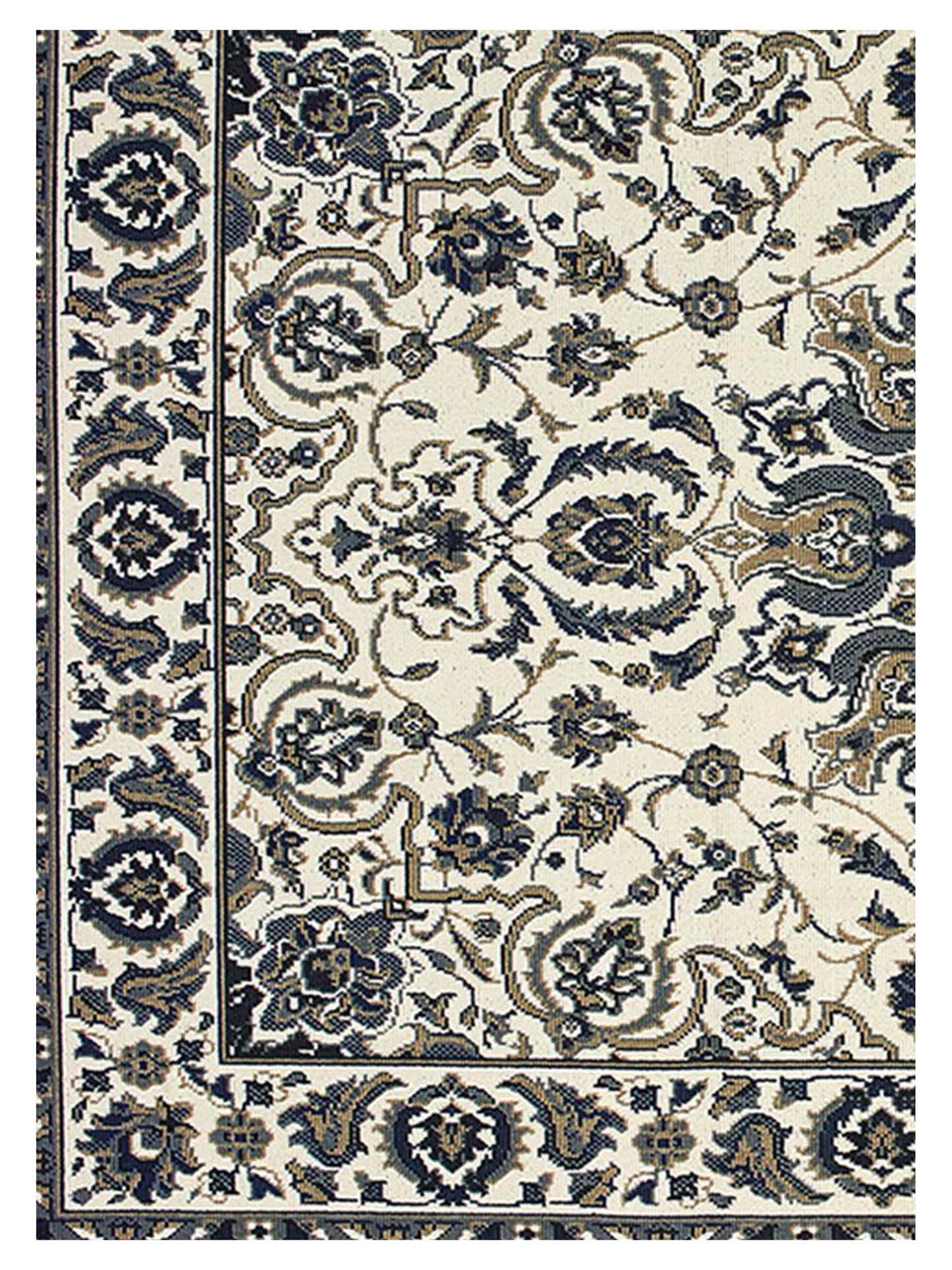 Oriental Weavers MARINA 1248W Ivory Navy Outdoor Machinemade Rug