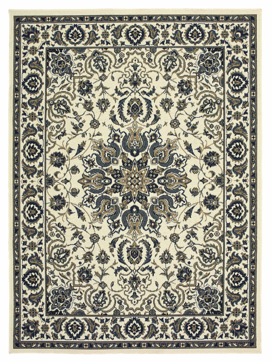 Oriental Weavers MARINA 1248W Ivory Outdoor Machinemade Rug