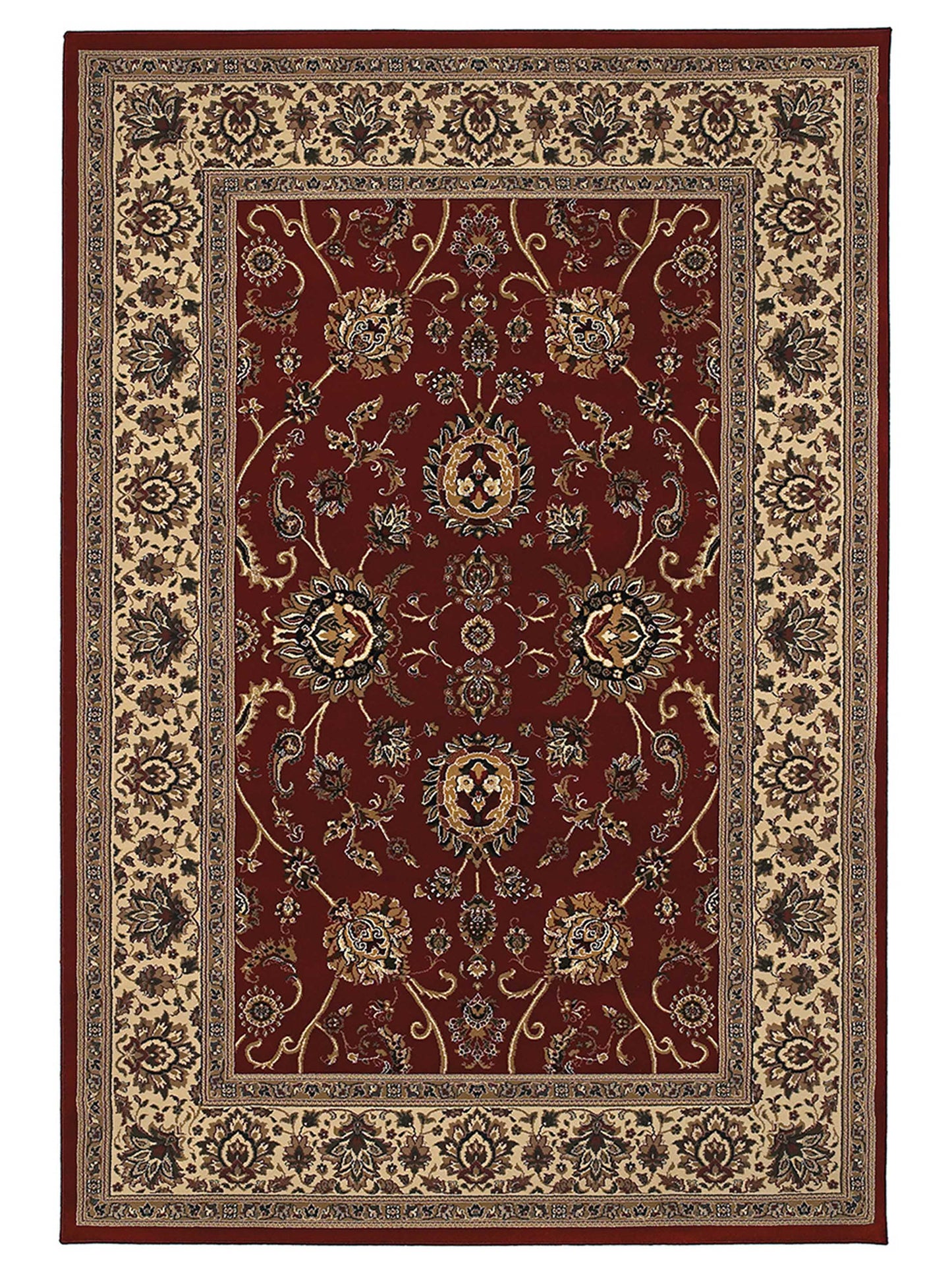 Oriental Weavers ARIANA 130/8 Red Traditional Machinemade Rug