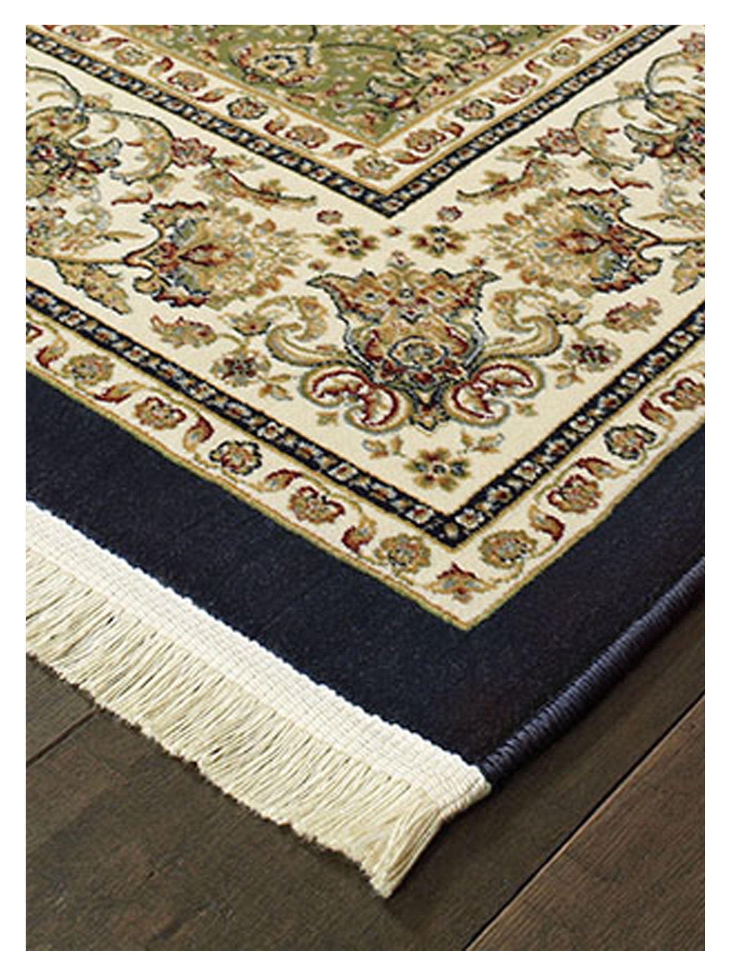 Oriental Weavers MASTERPIECE 1331B Navy Ivory Traditional Machinemade Rug