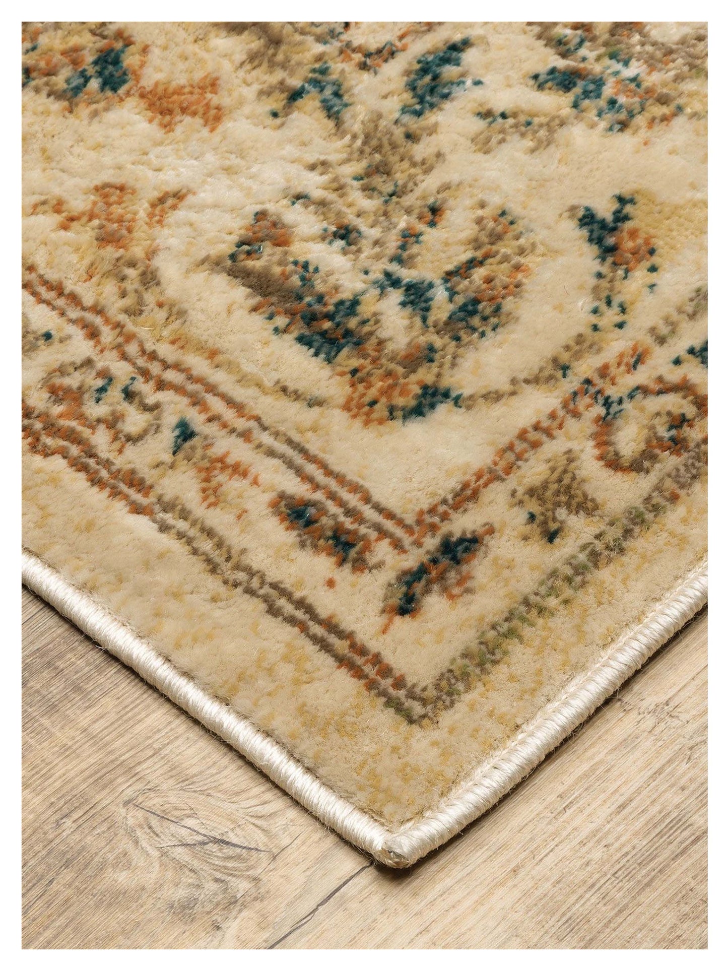 Oriental Weavers Juliette 1331V Beige Gold Traditional Machinemade Rug