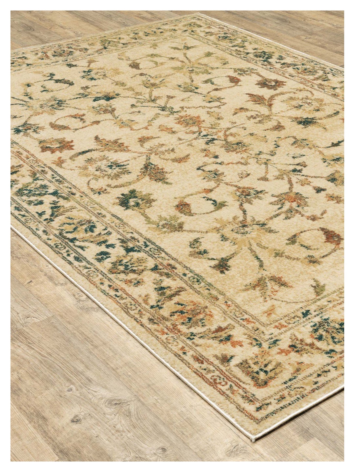 Oriental Weavers Juliette 1331V Beige Gold Traditional Machinemade Rug