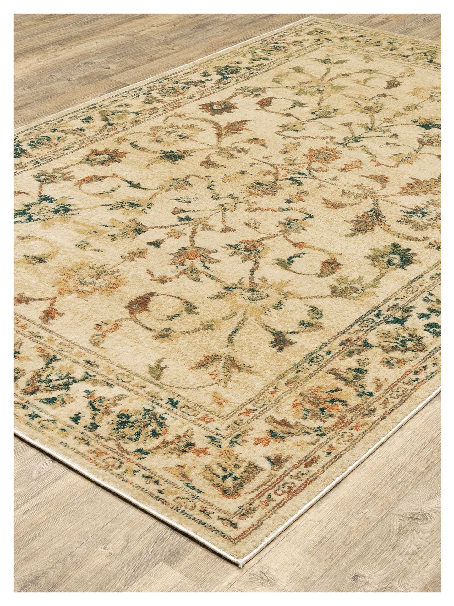 Oriental Weavers Juliette 1331V Beige Gold Traditional Machinemade Rug