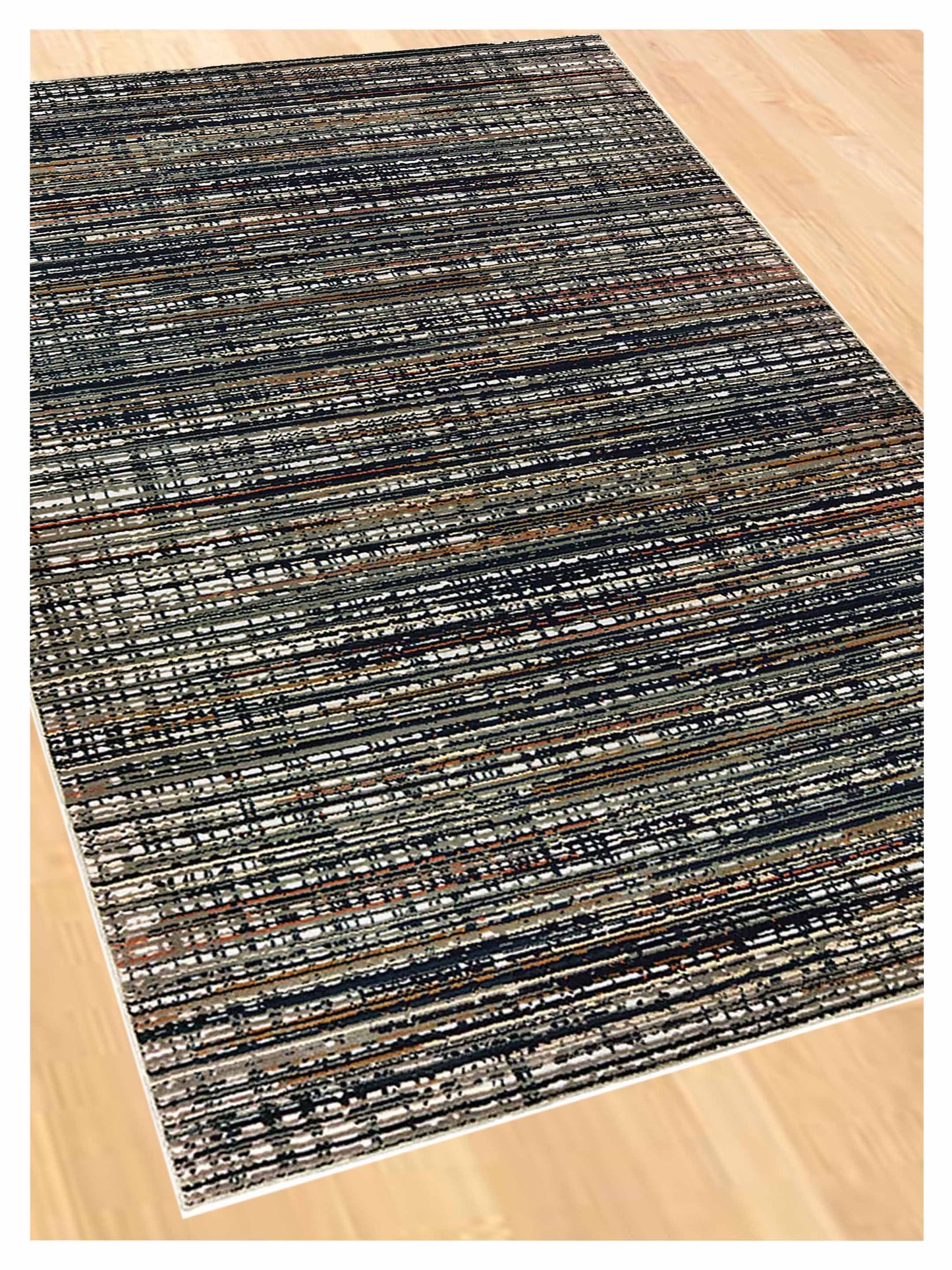 Oriental Weavers BOWEN 1332H Black Navy Casual Machinemade Rug