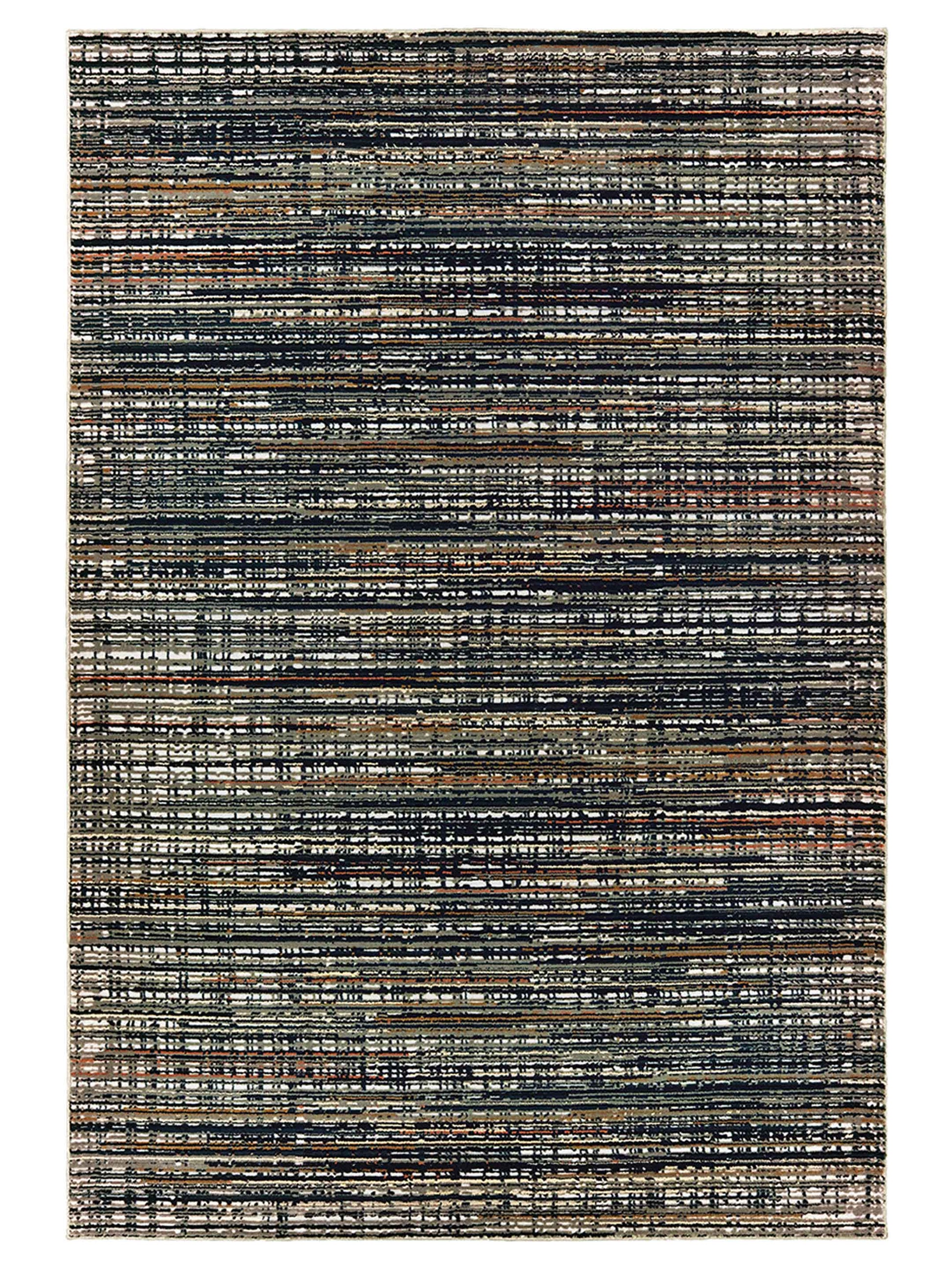 Oriental Weavers BOWEN 1332H Black Casual Machinemade Rug