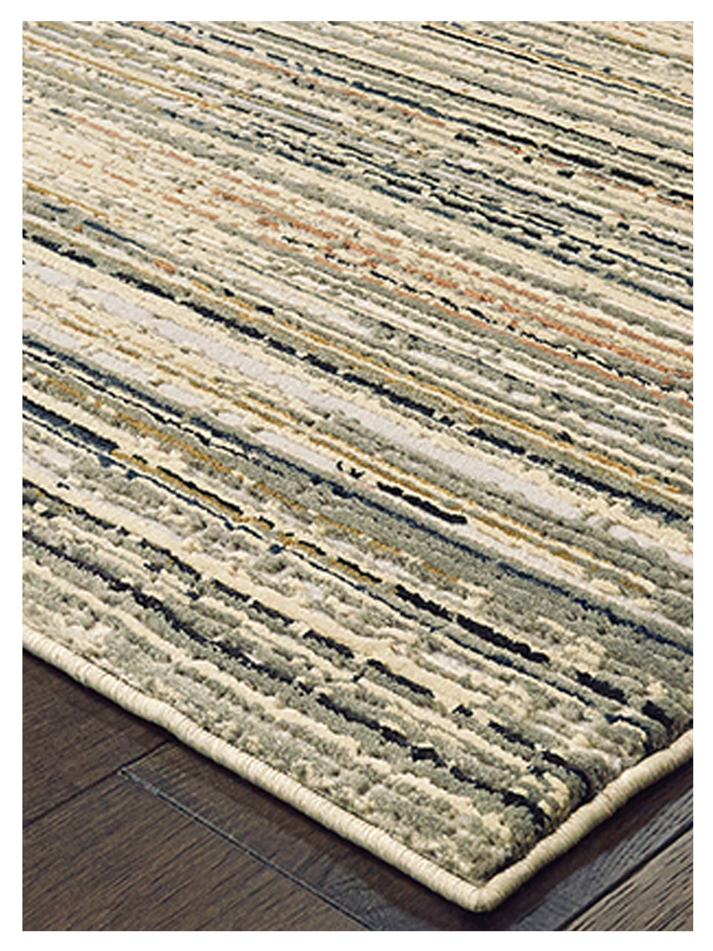 Oriental Weavers BOWEN 1332J Ivory Gold Casual Machinemade Rug