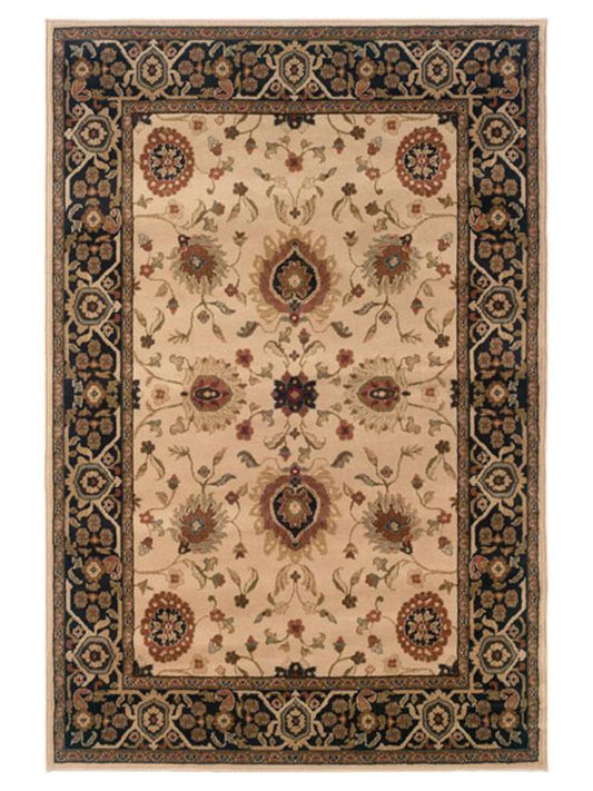 Oriental Weavers Hudson 1338C Beige Traditional Loom Rug