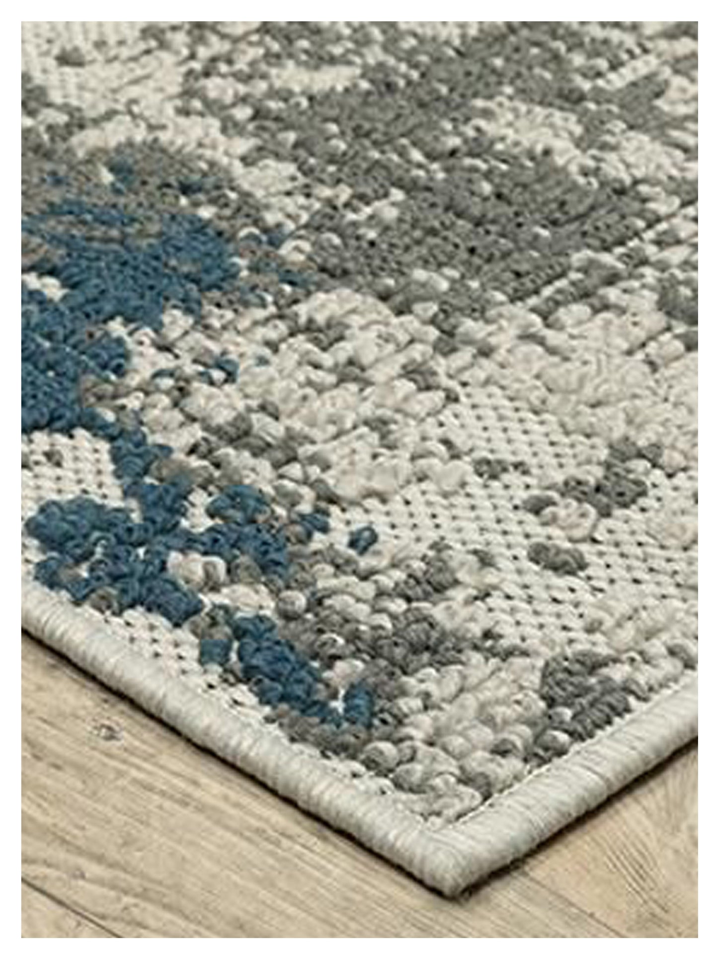 Oriental Weavers TORREY 140H1 Beige Blue Outdoor Machinemade Rug