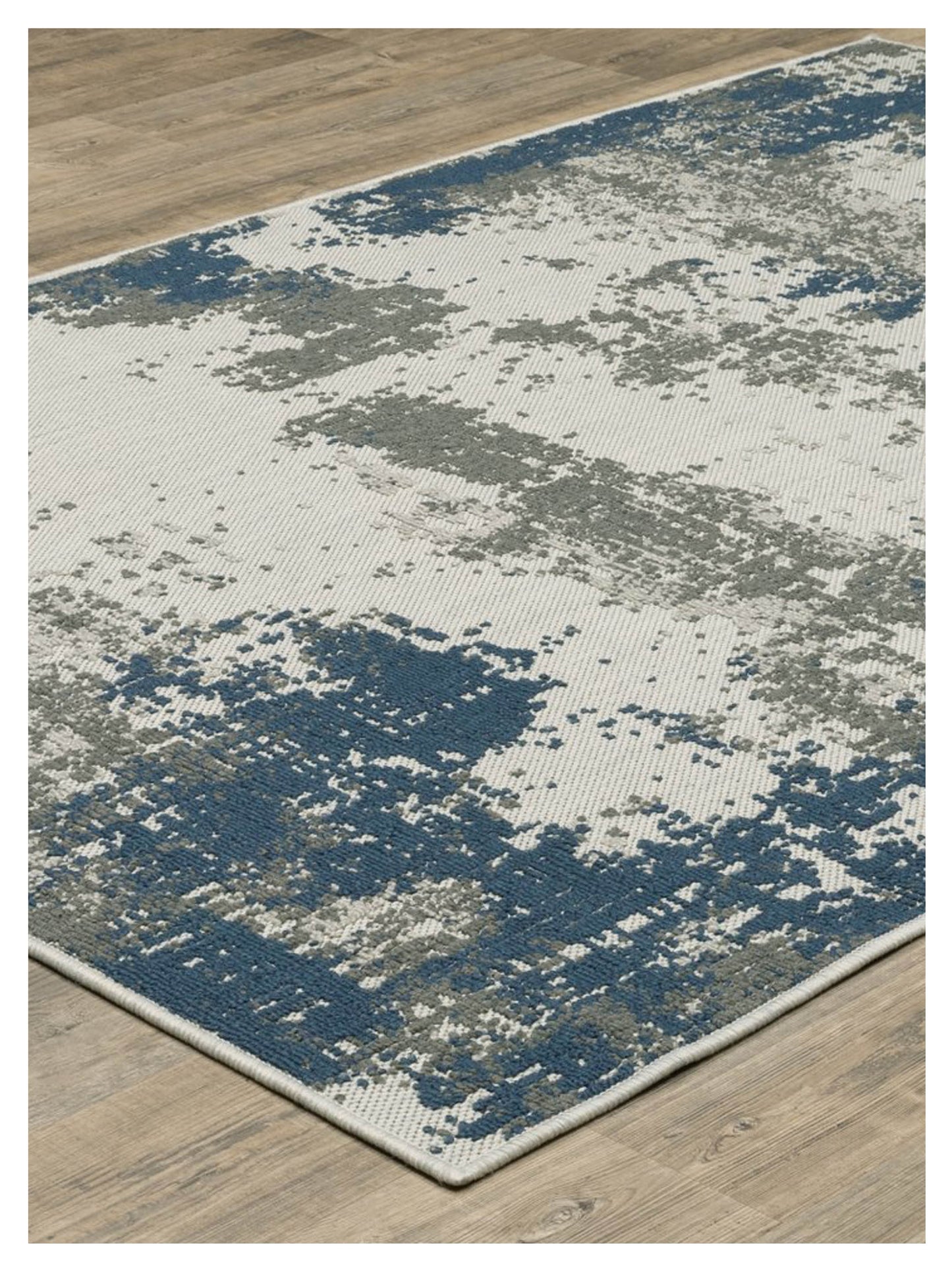 Oriental Weavers TORREY 140H1 Beige Blue Outdoor Machinemade Rug