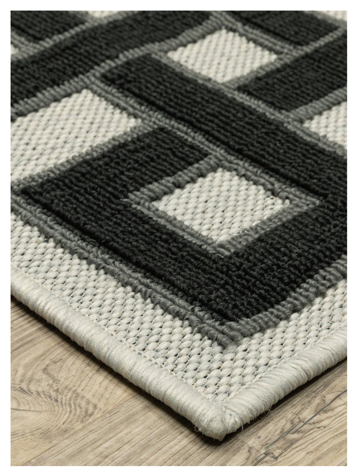 Oriental Weavers TORREY 1530I Beige Black Outdoor Machinemade Rug