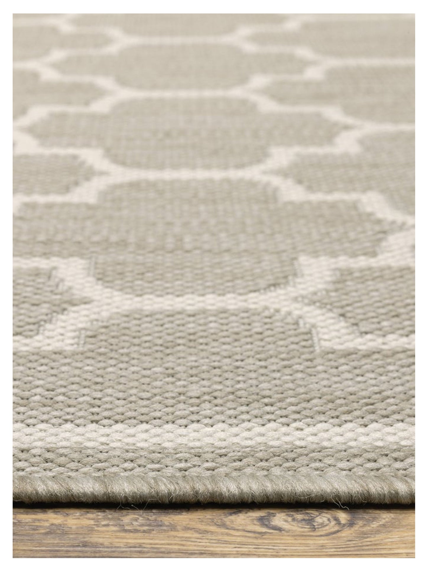 Oriental Weavers PORTOFINO 1636H Grey Ivory Outdoor Machinemade Rug