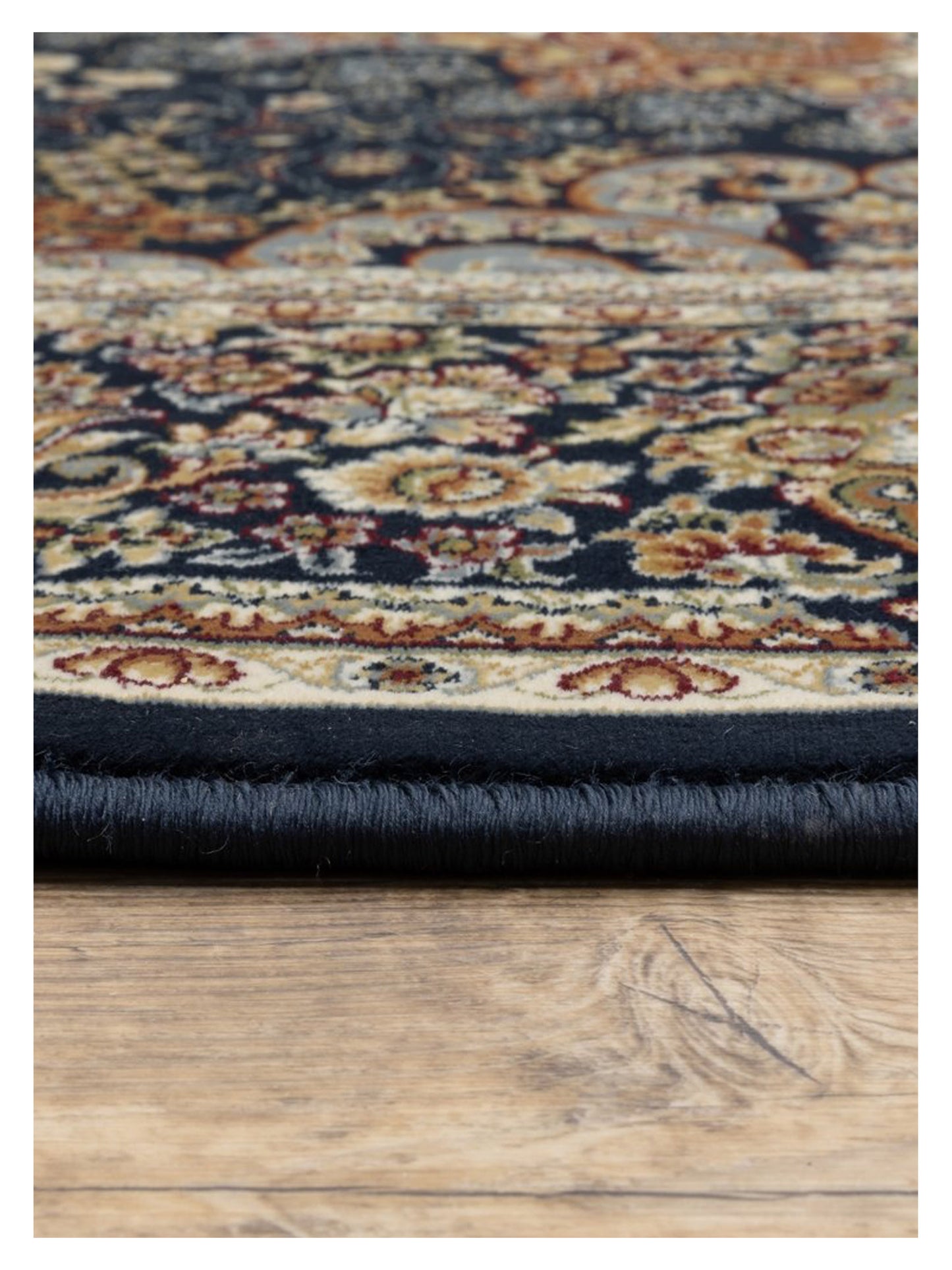 Oriental Weavers MASTERPIECE 1802B Navy Multi Traditional Machinemade Rug