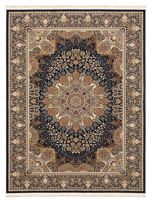 Oriental Weavers MASTERPIECE 1802B Navy Traditional Machinemade Rug