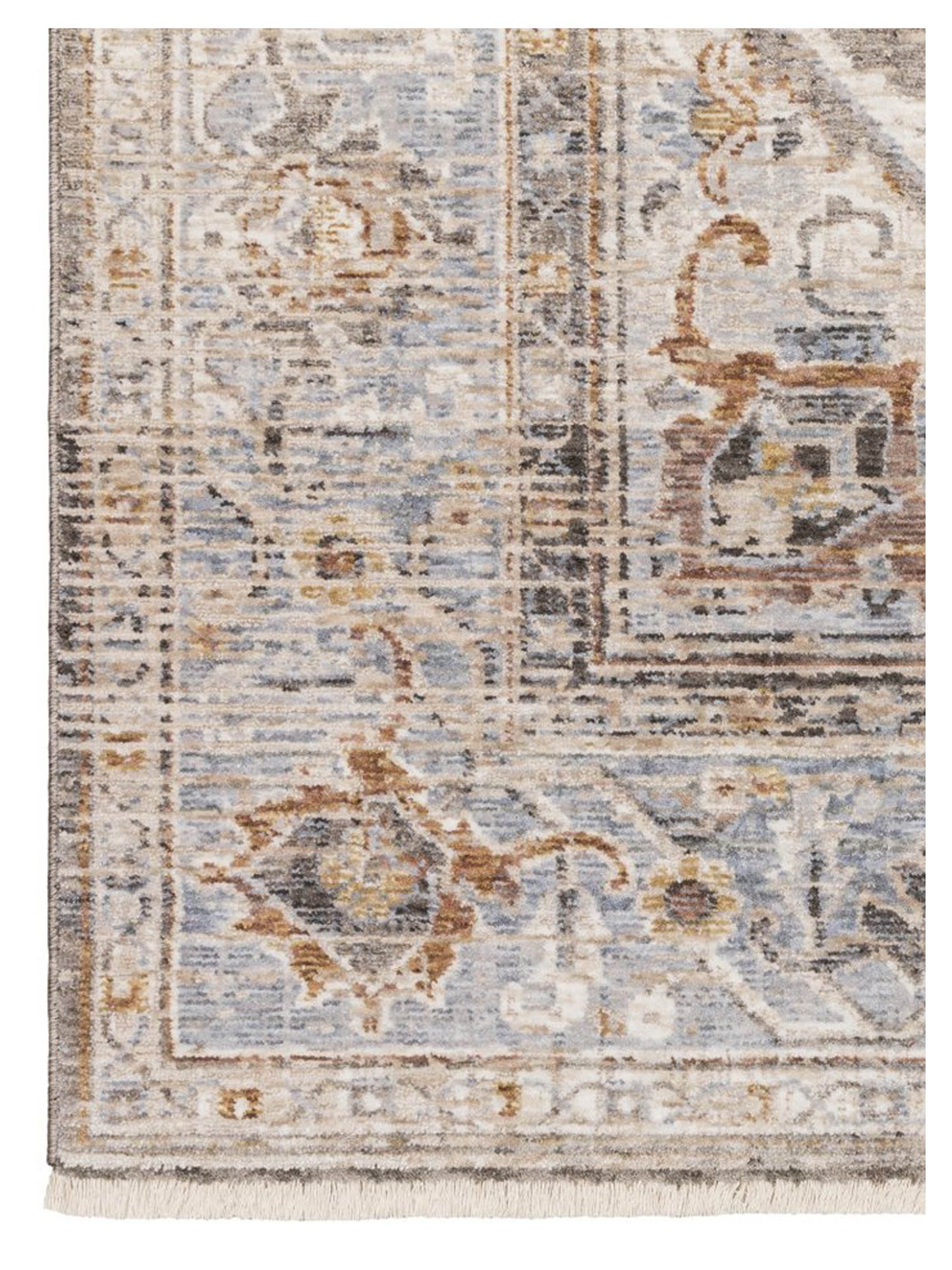 Oriental Weavers Maharaja 1803X Charcoal Blue Traditional Machinemade Rug