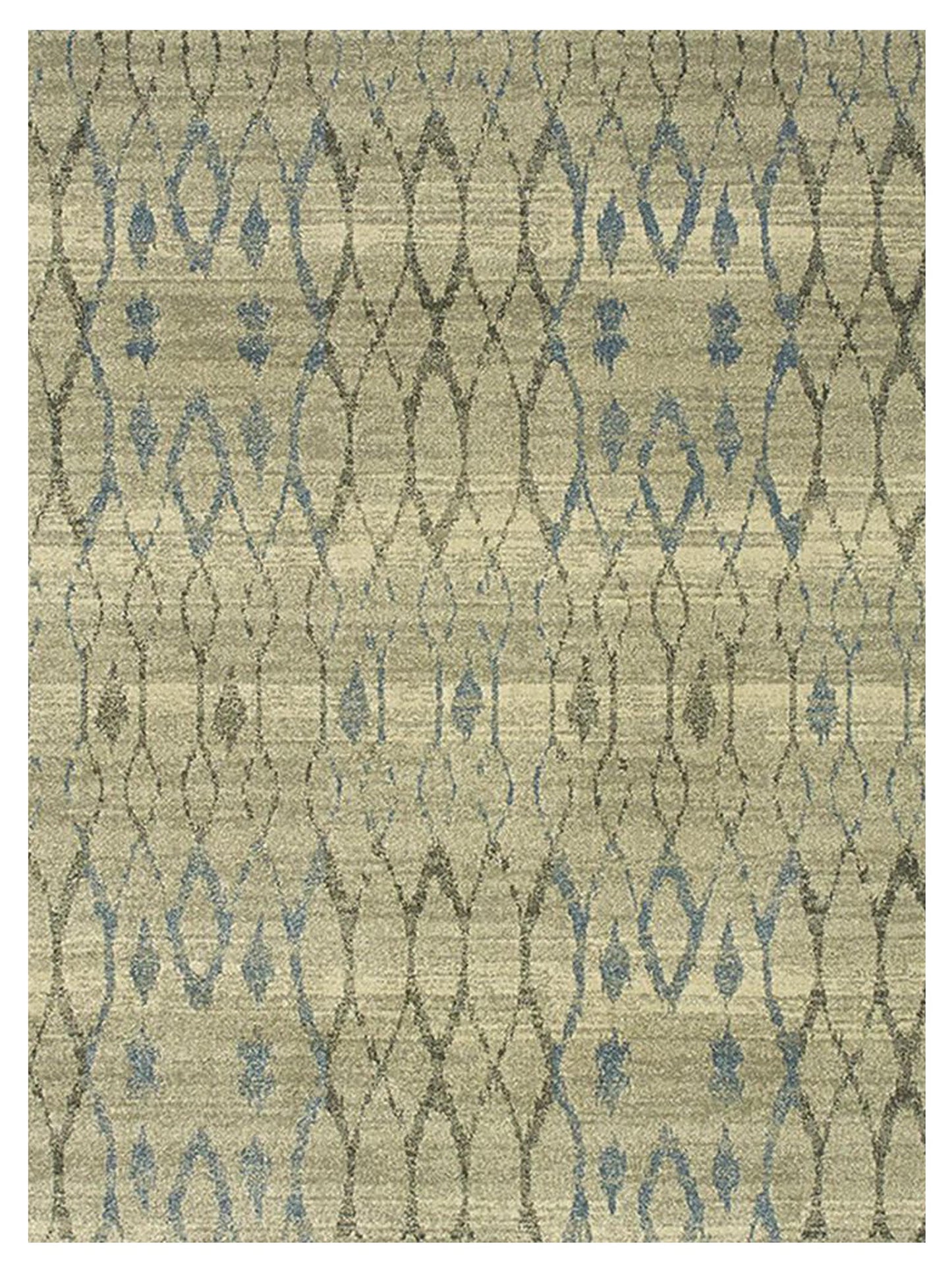 Oriental Weavers RALEIGH 1807H Ivory Blue Casual Machinemade Rug