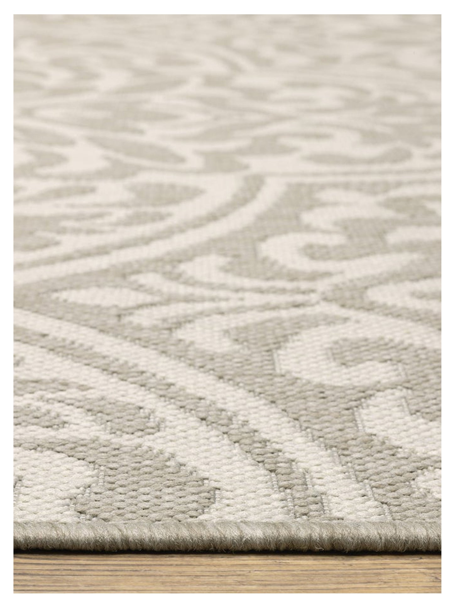 Oriental Weavers PORTOFINO 1831H Grey Ivory Outdoor Machinemade Rug