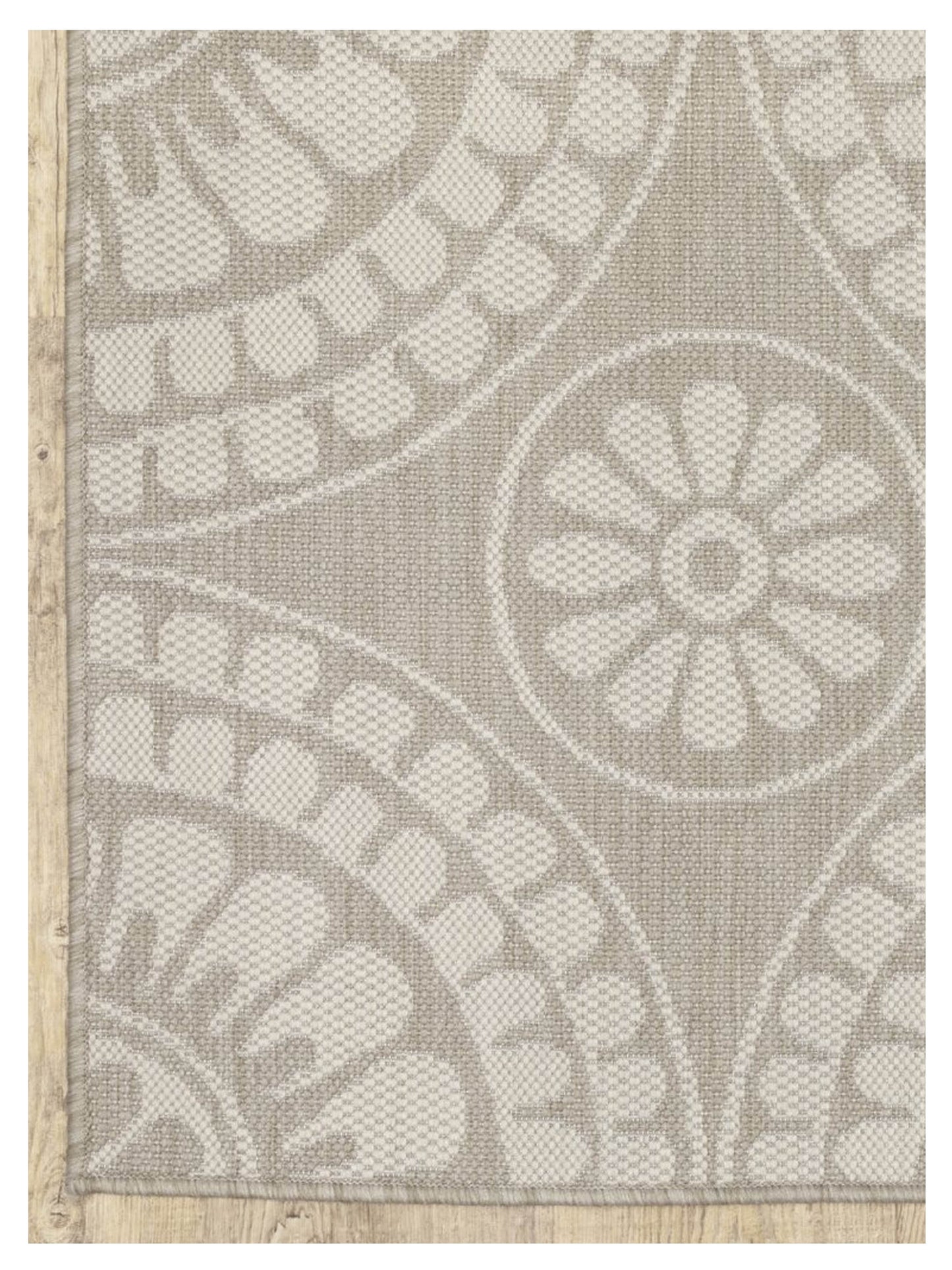 Oriental Weavers PORTOFINO 1832H Grey Ivory Outdoor Machinemade Rug