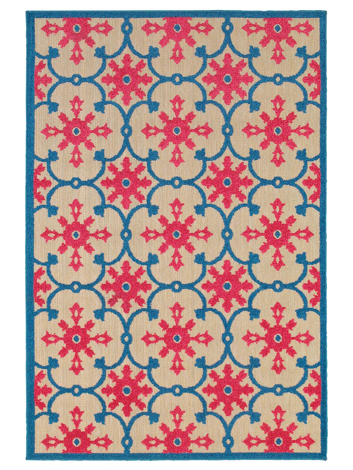 Oriental Weavers CAYMAN 190L9 Sand Outdoor Machinemade Rug