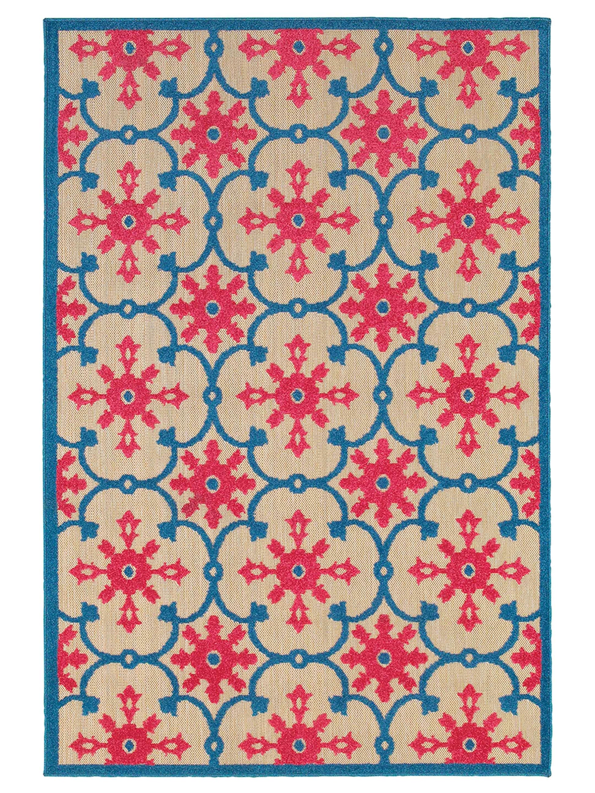 Oriental Weavers CAYMAN 190L9 Sand Outdoor Machinemade Rug