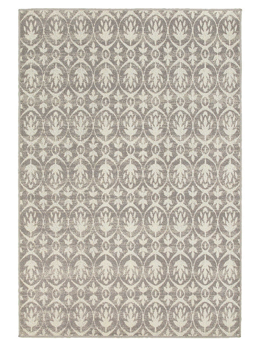 Oriental Weavers Hampton 194E5 Grey Outdoor Machinemade Rug