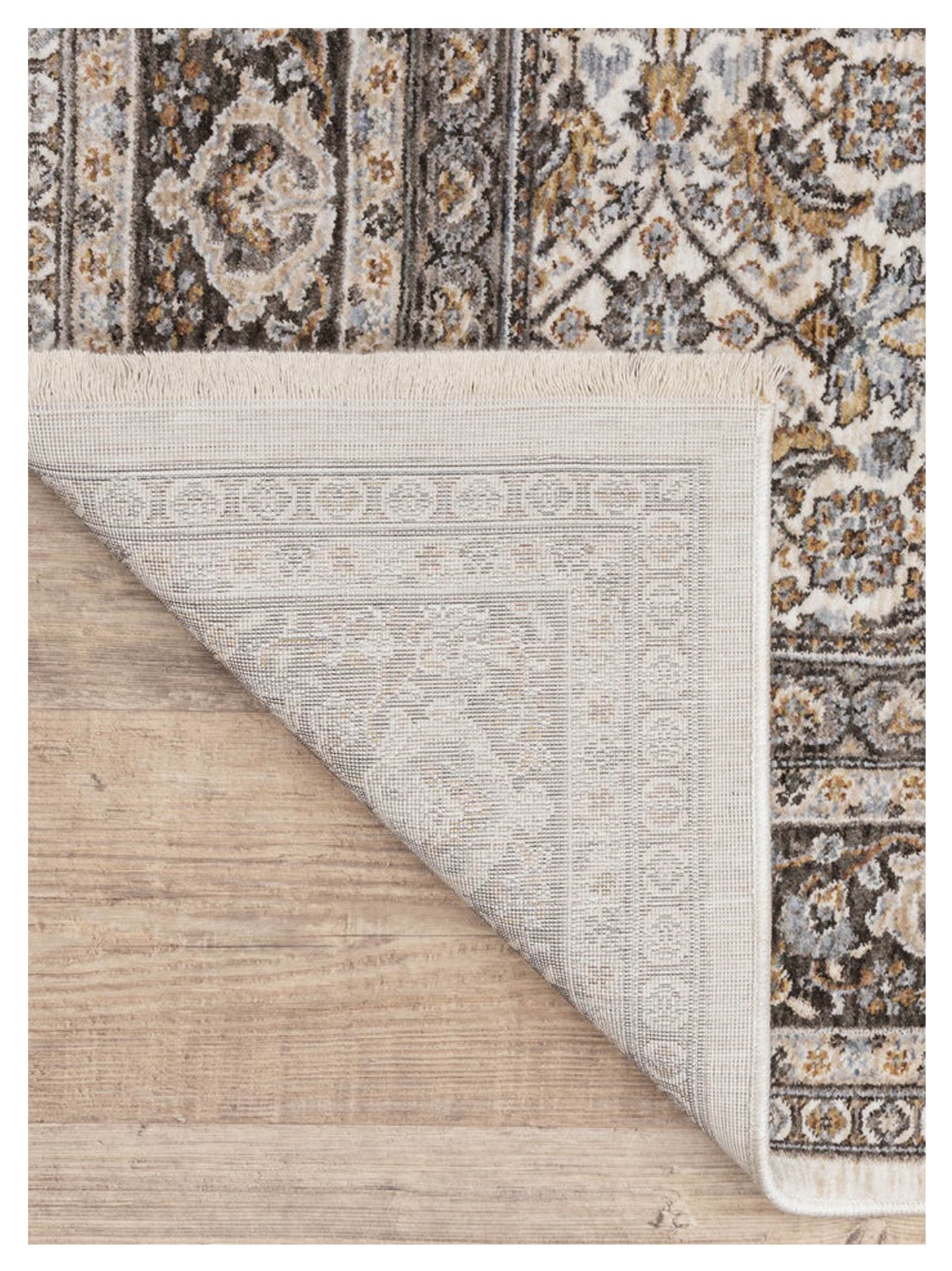 Oriental Weavers Maharaja 2061N Ivory Charcoal Traditional Machinemade Rug