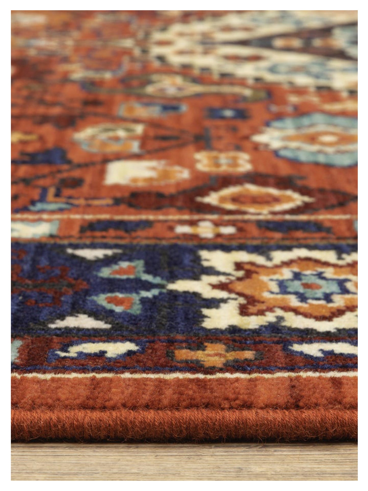 Oriental Weavers LILIHAN 2061V Red Blue Traditional Machinemade Rug