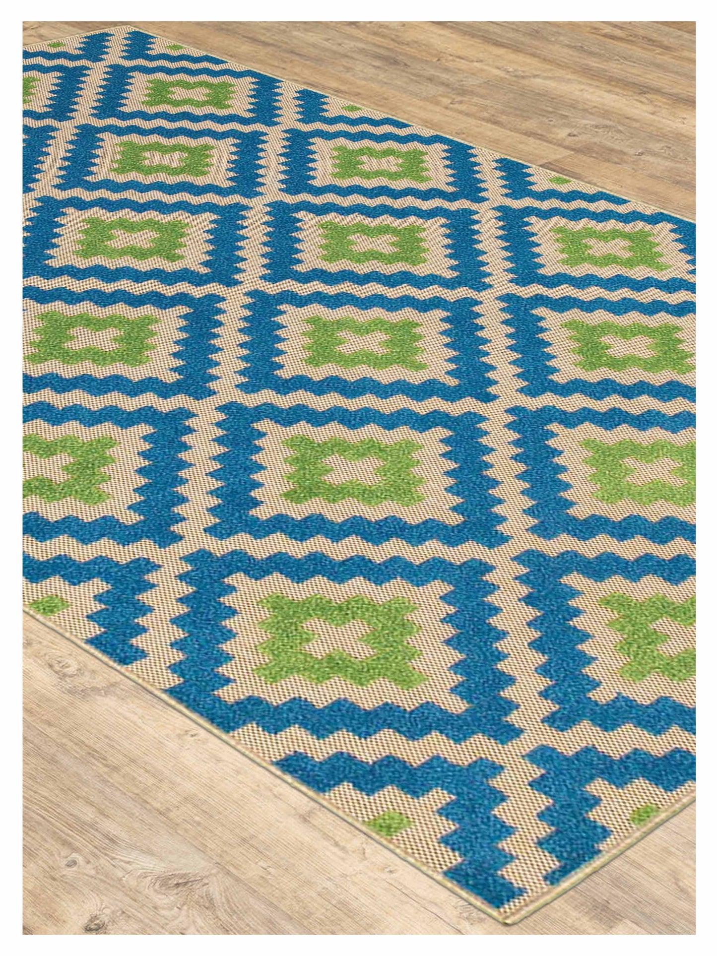 Oriental Weavers CAYMAN 2063Z Sand Blue Outdoor Machinemade Rug