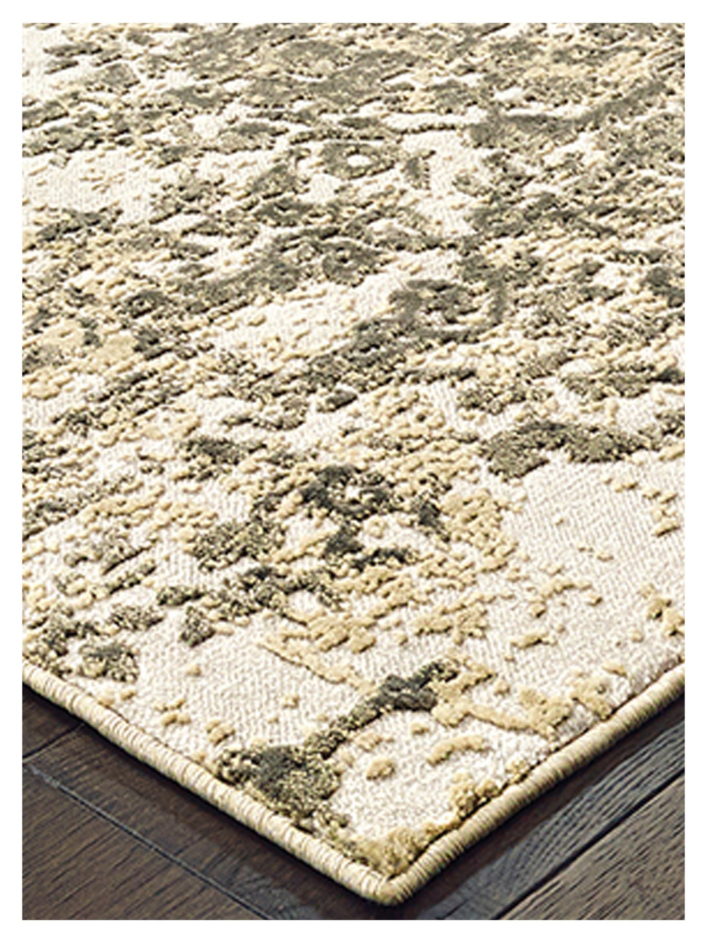 Oriental Weavers BOWEN 2067W Grey Gold Contemporary Machinemade Rug