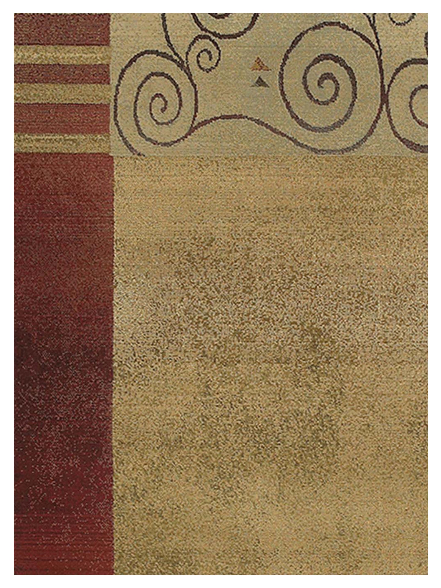 Oriental Weavers GENERATIONS 213R1 Red Beige Casual Machinemade Rug