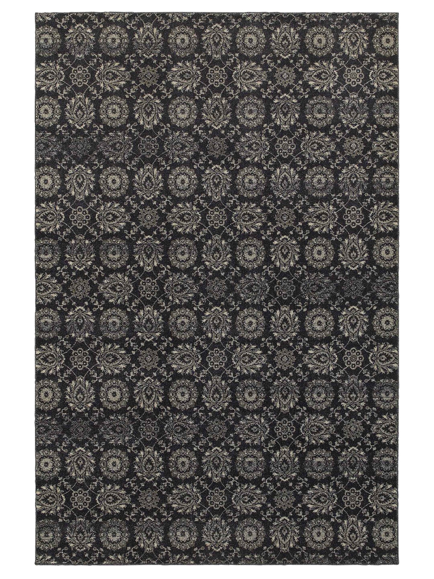 Oriental Weavers Richmond 214H3 Midnight Casual Woven Rug