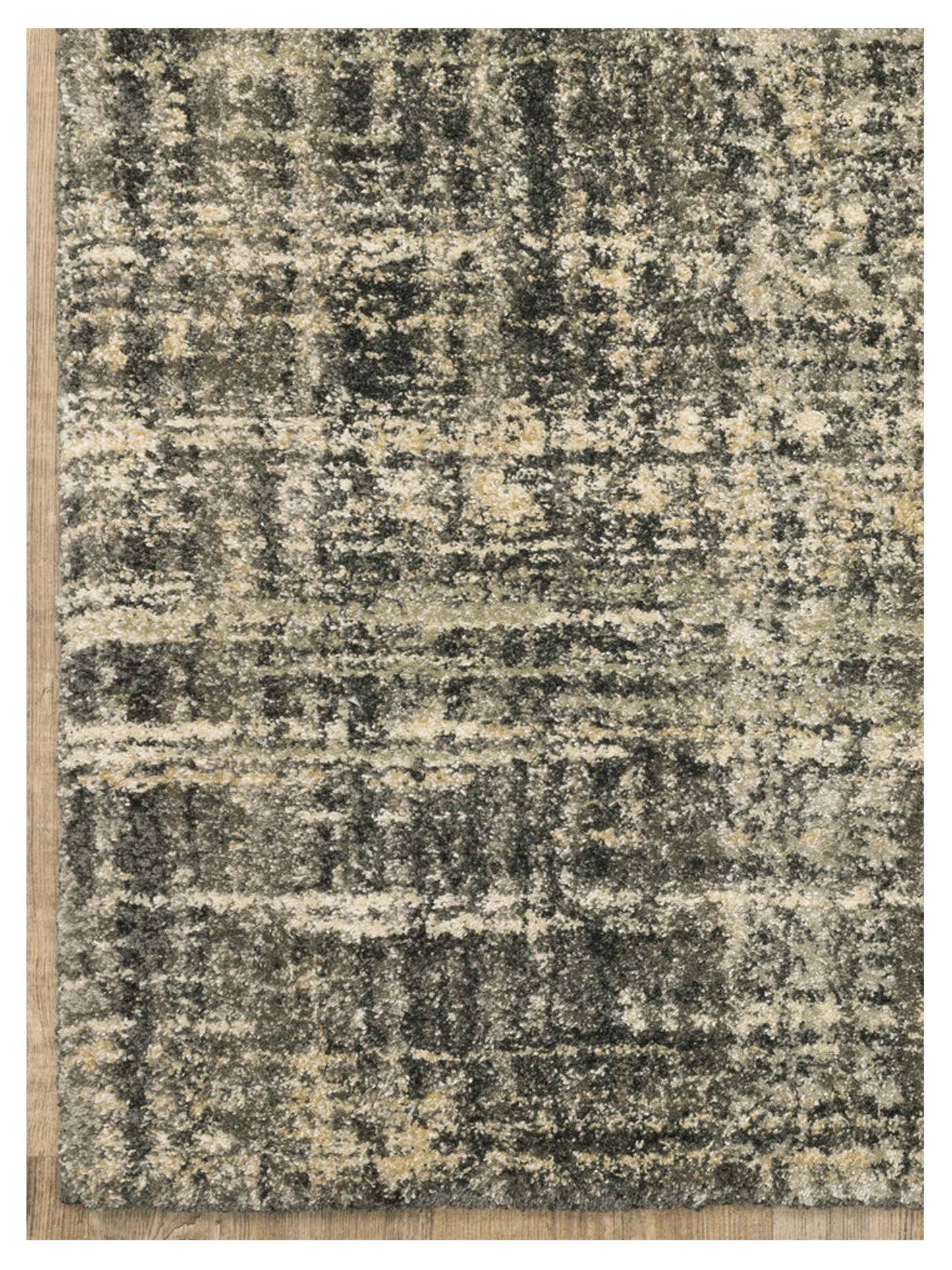 Oriental Weavers ASTOR 2541M Charcoal Beige Casual Machinemade Rug