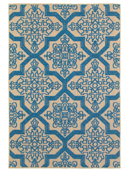 Oriental Weavers CAYMAN 2541M Sand Outdoor Machinemade Rug