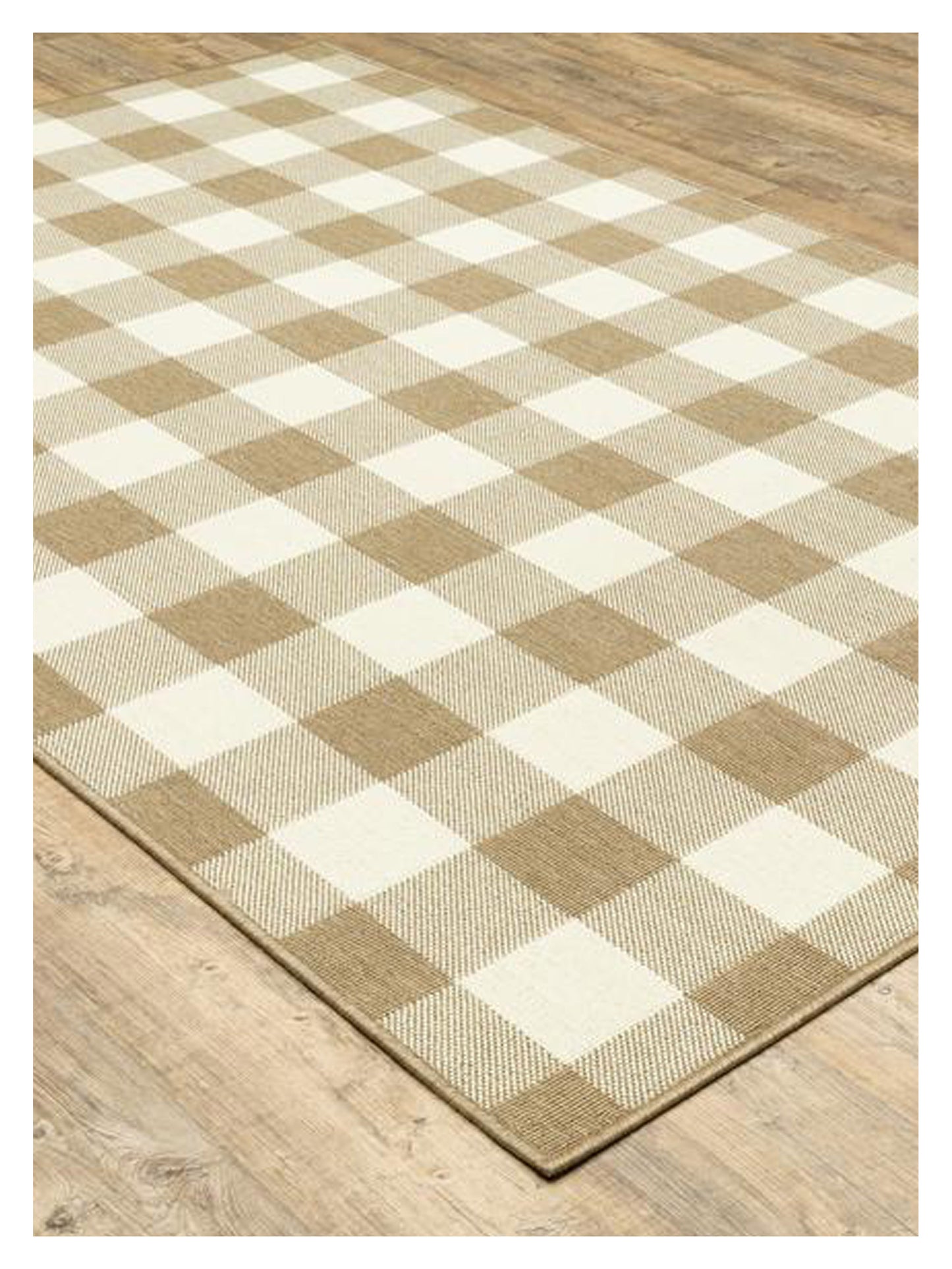 Oriental Weavers MARINA 2598I Tan Ivory Outdoor Machinemade Rug