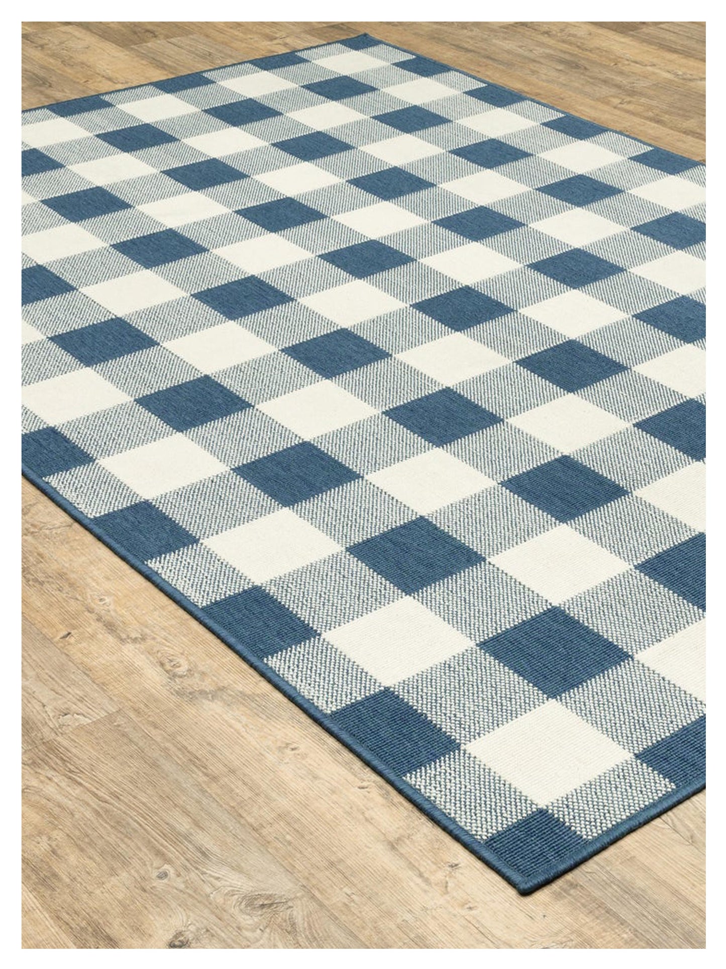 Oriental Weavers MERIDIAN 2598V Blue Ivory Outdoor Machinemade Rug