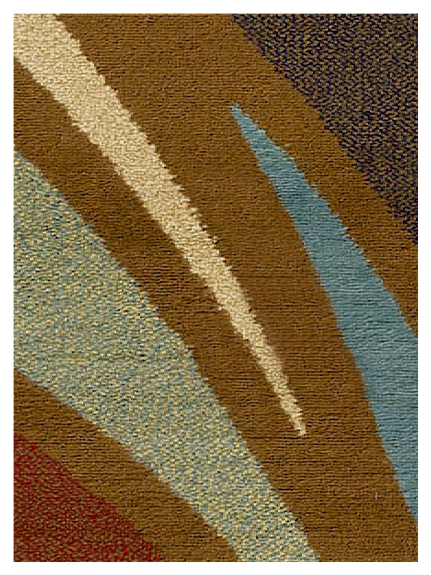 Oriental Weavers Hudson 2666F Brown Brown Contemporary Loom Rug