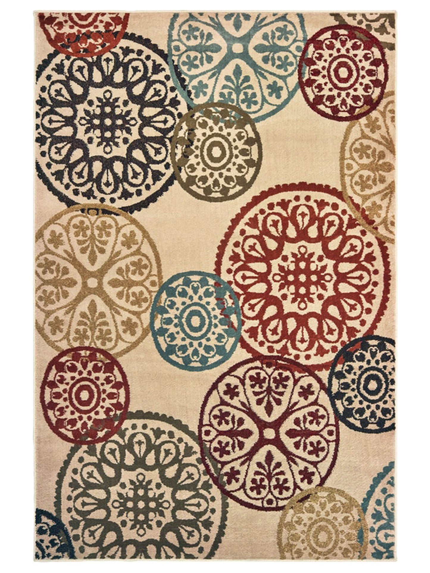 Oriental Weavers Laurel 2733H Beige Casual Machinemade Rug