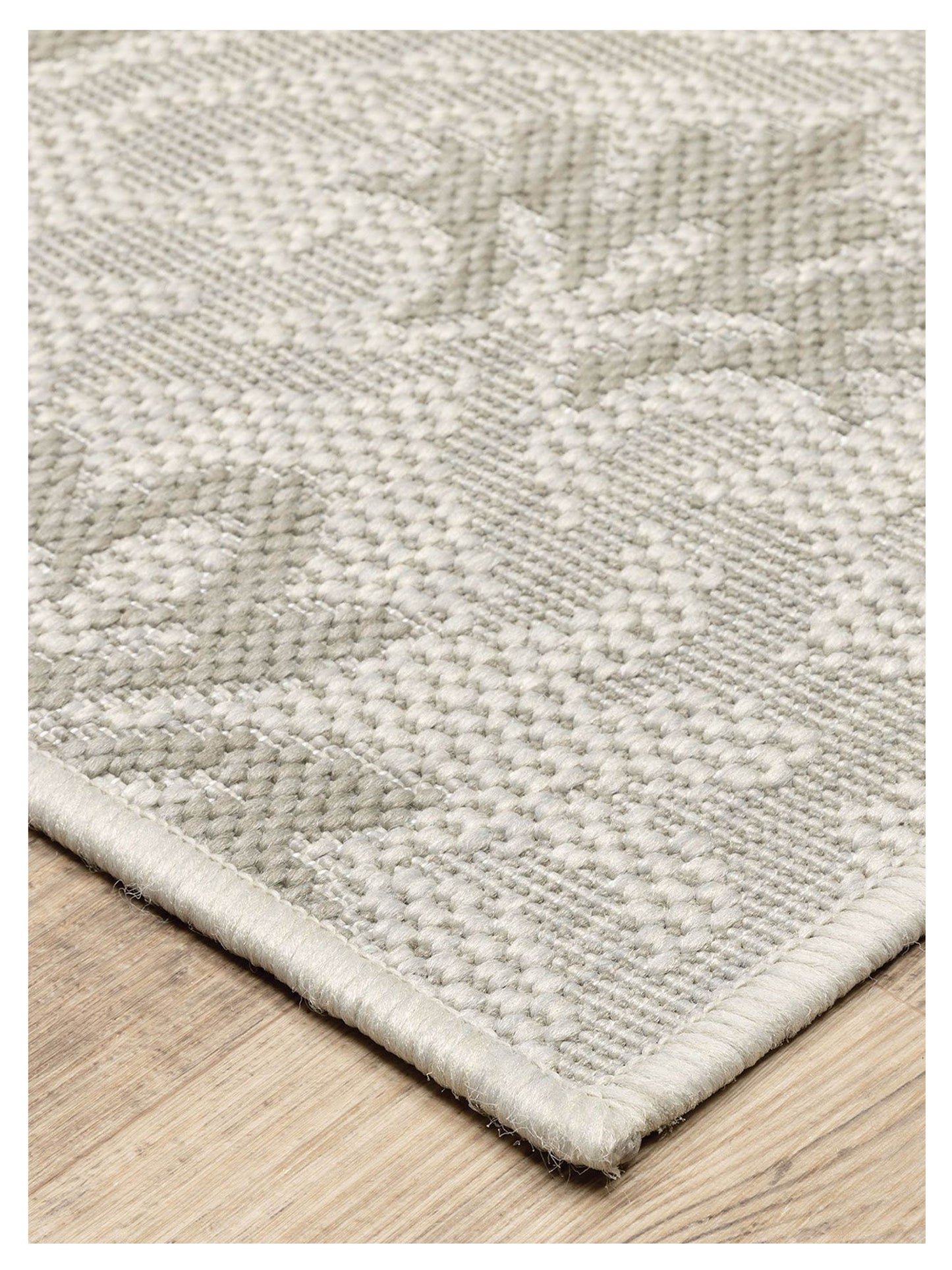 Oriental Weavers PORTOFINO 2805W Ivory Grey Outdoor Machinemade Rug