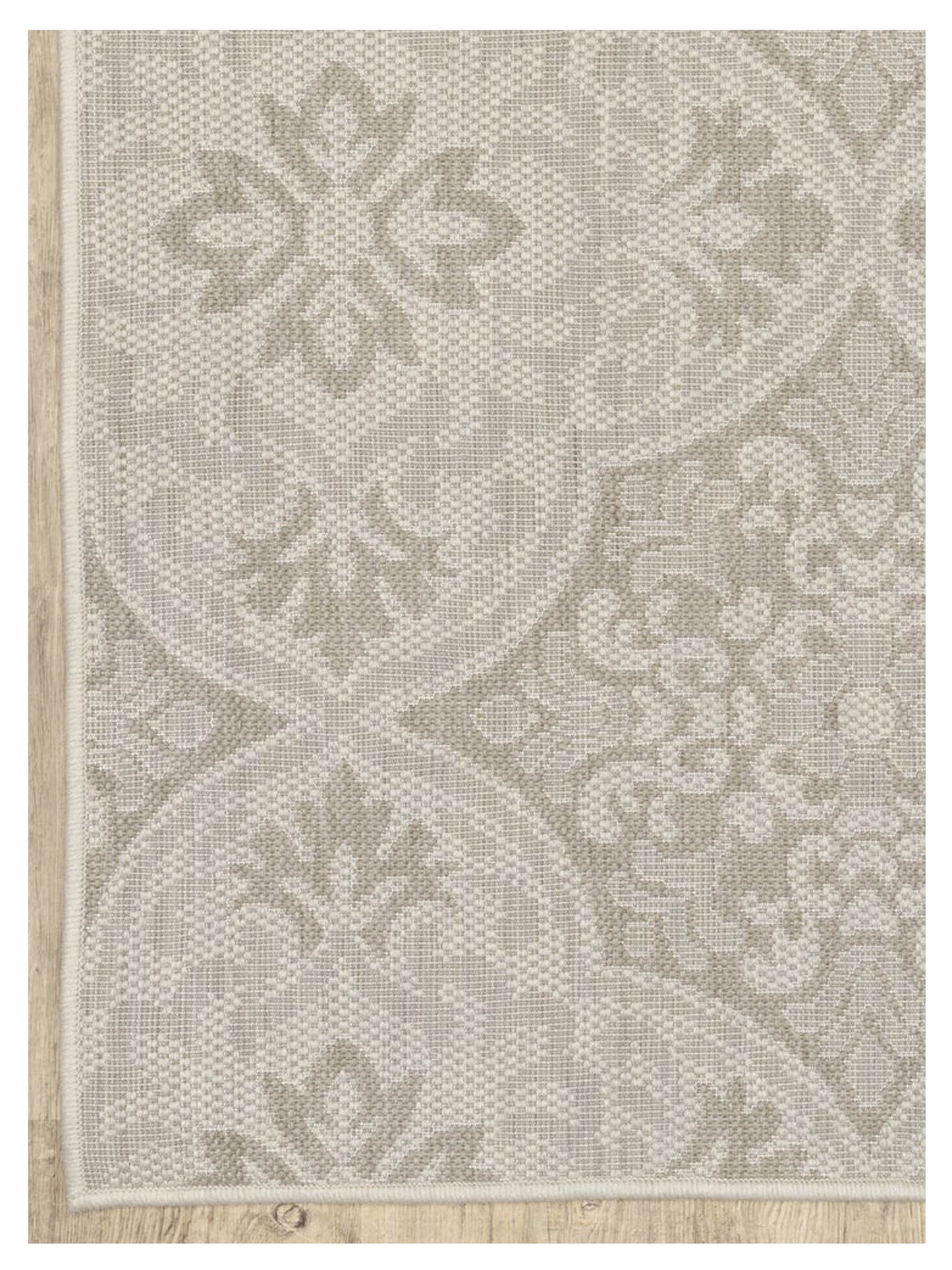 Oriental Weavers PORTOFINO 2805W Ivory Grey Outdoor Machinemade Rug