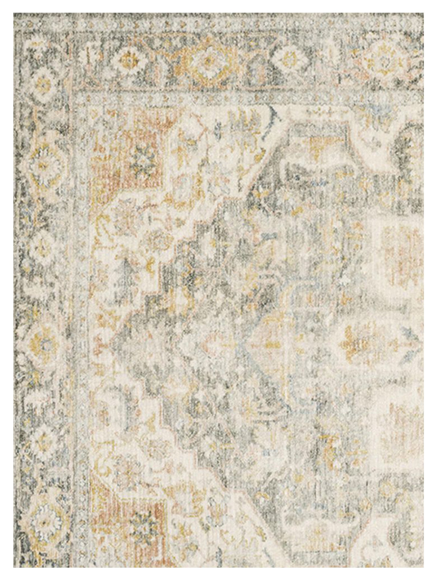 Oriental Weavers Savoy 28103 Grey Gold Traditional Machinemade Rug