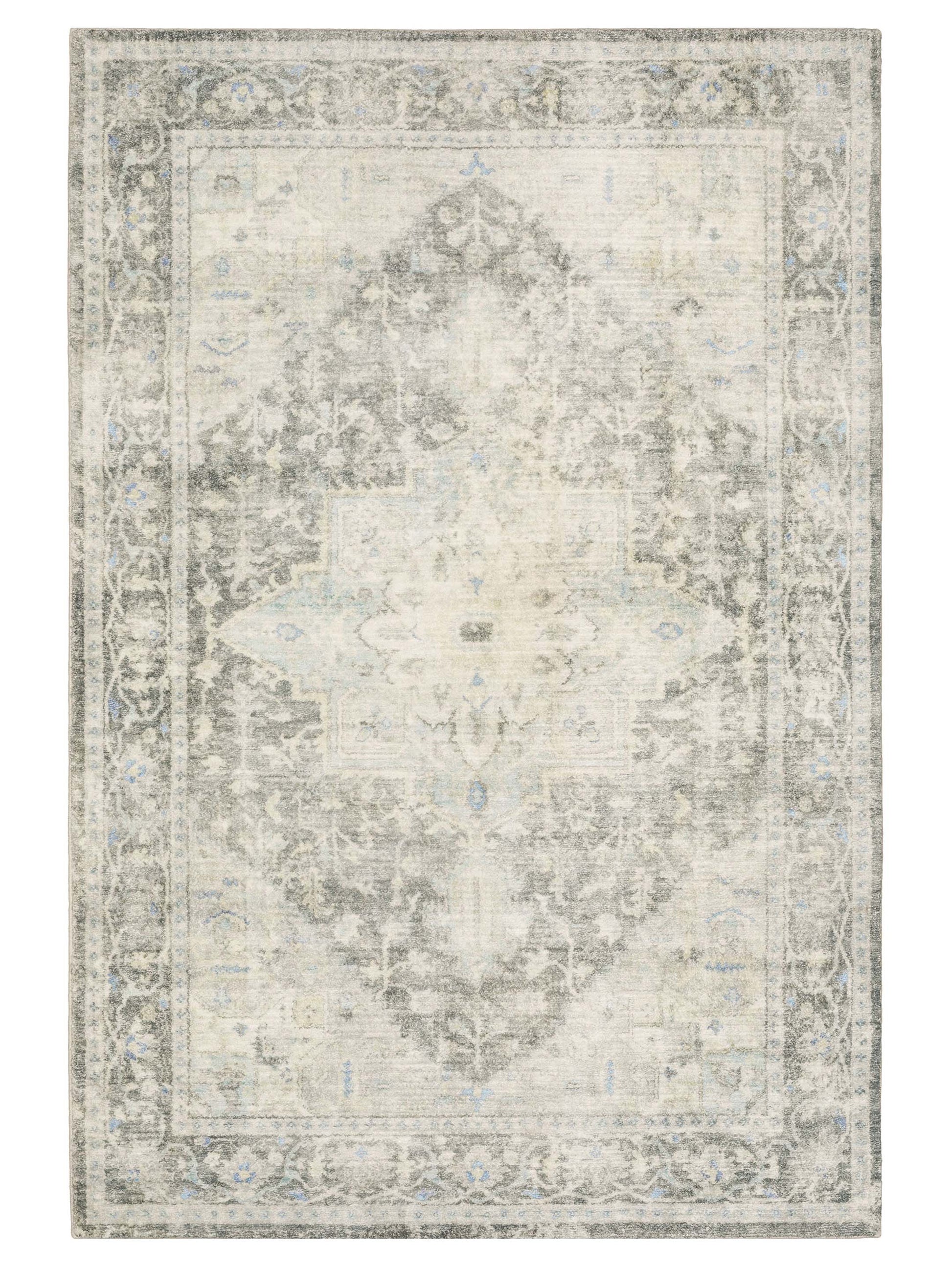 Oriental Weavers Savoy 28104 Grey Traditional Machinemade Rug